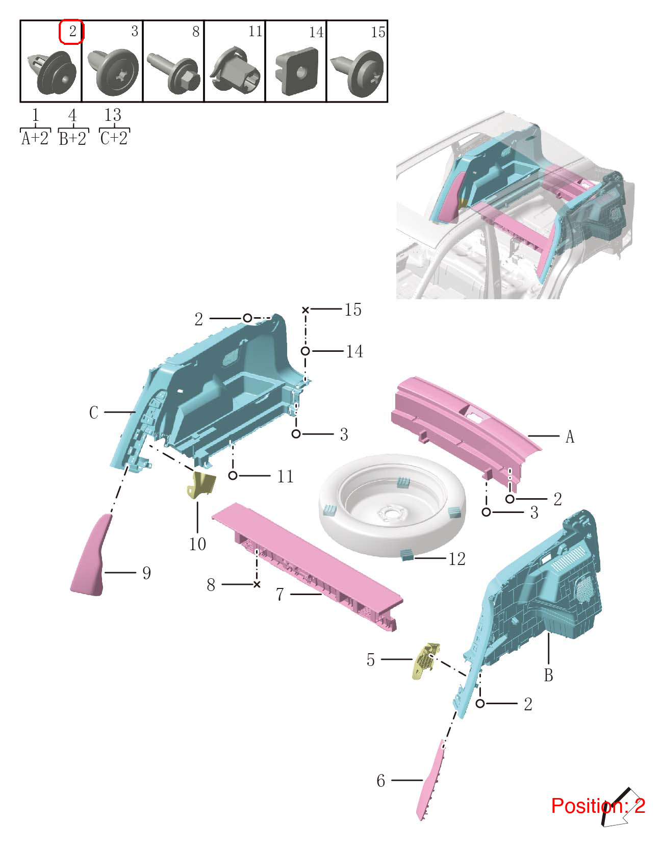 GEELY Buckle OEM JQ690E82 FOR GC6 EC7 Emgrand GC7 GC2 Binrui OKAVANGO Tugella JQ690E82-GEELY_OEM