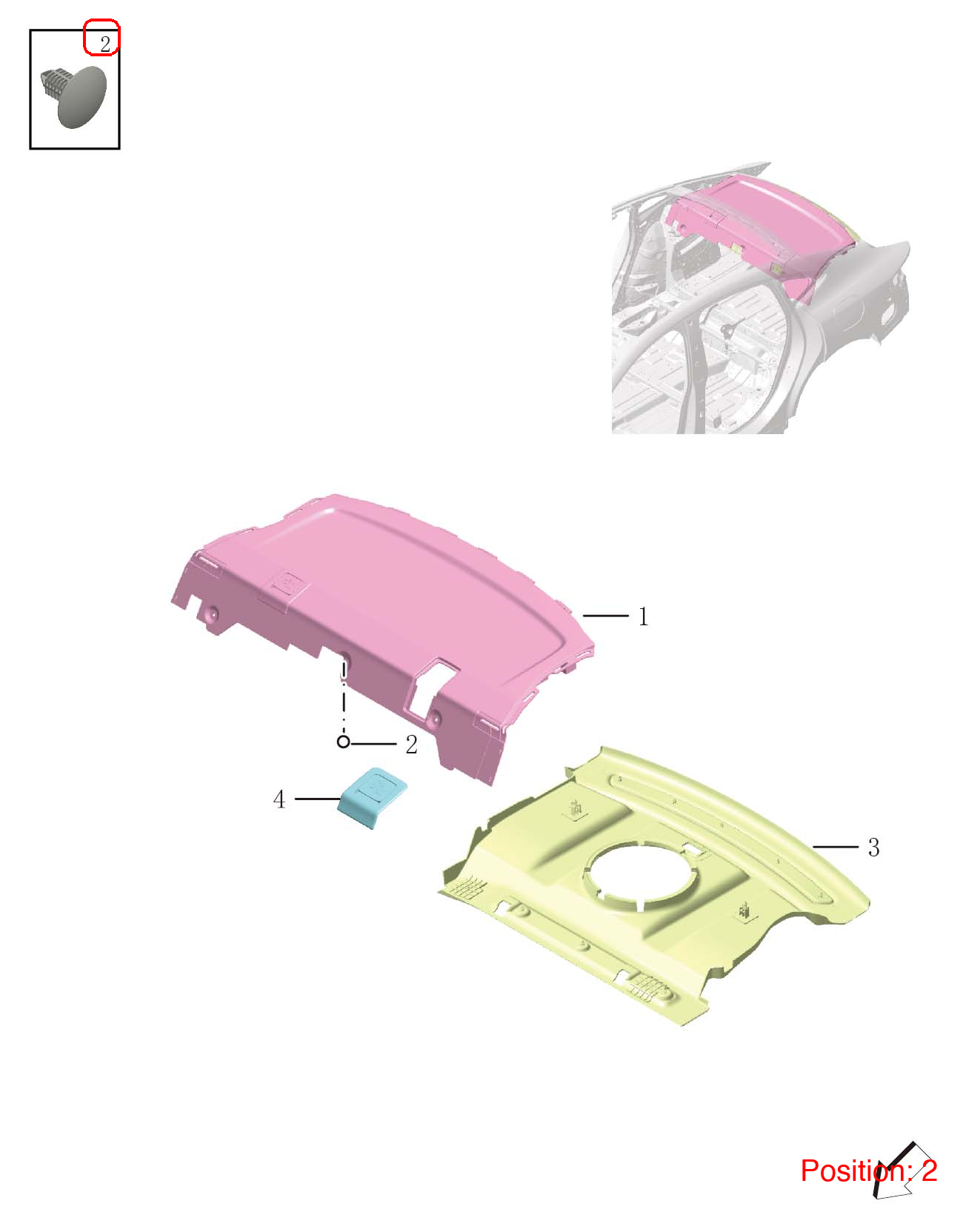 GEELY Buckle OEM JQ691C66 FOR CK GC6 EC7 Emgrand GC7 GC2 Binrui OKAVANGO Coolray JQ691C66-GEELY_OEM