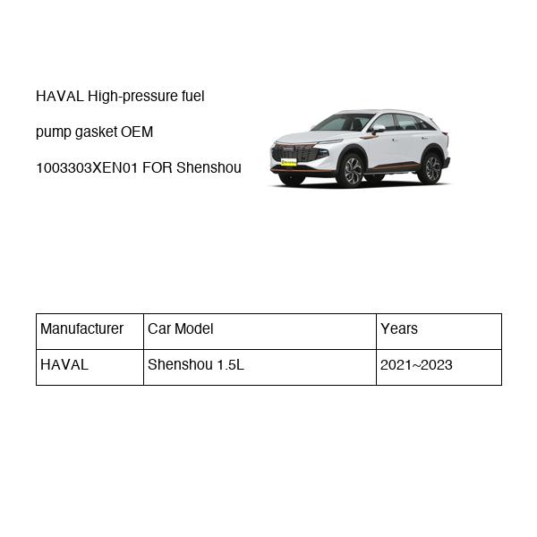 HAVAL High-pressure fuel pump gasket OEM 1003303XEN01 FOR Shenshou 1003303XEN01-HAVAL_OEM
