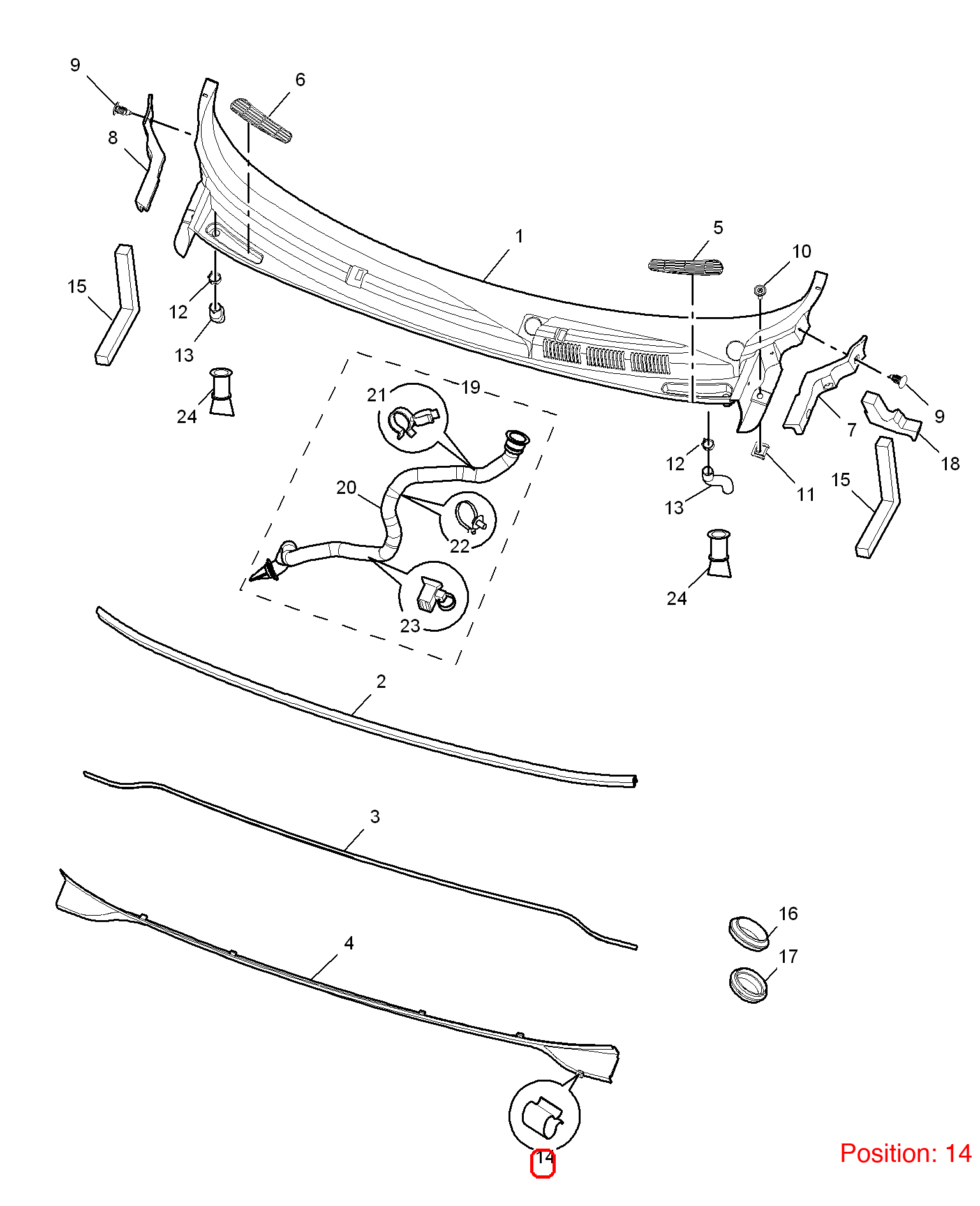 MG Buckle OEM 10001402 FOR MG6 MG550 10001402-MG_OEM