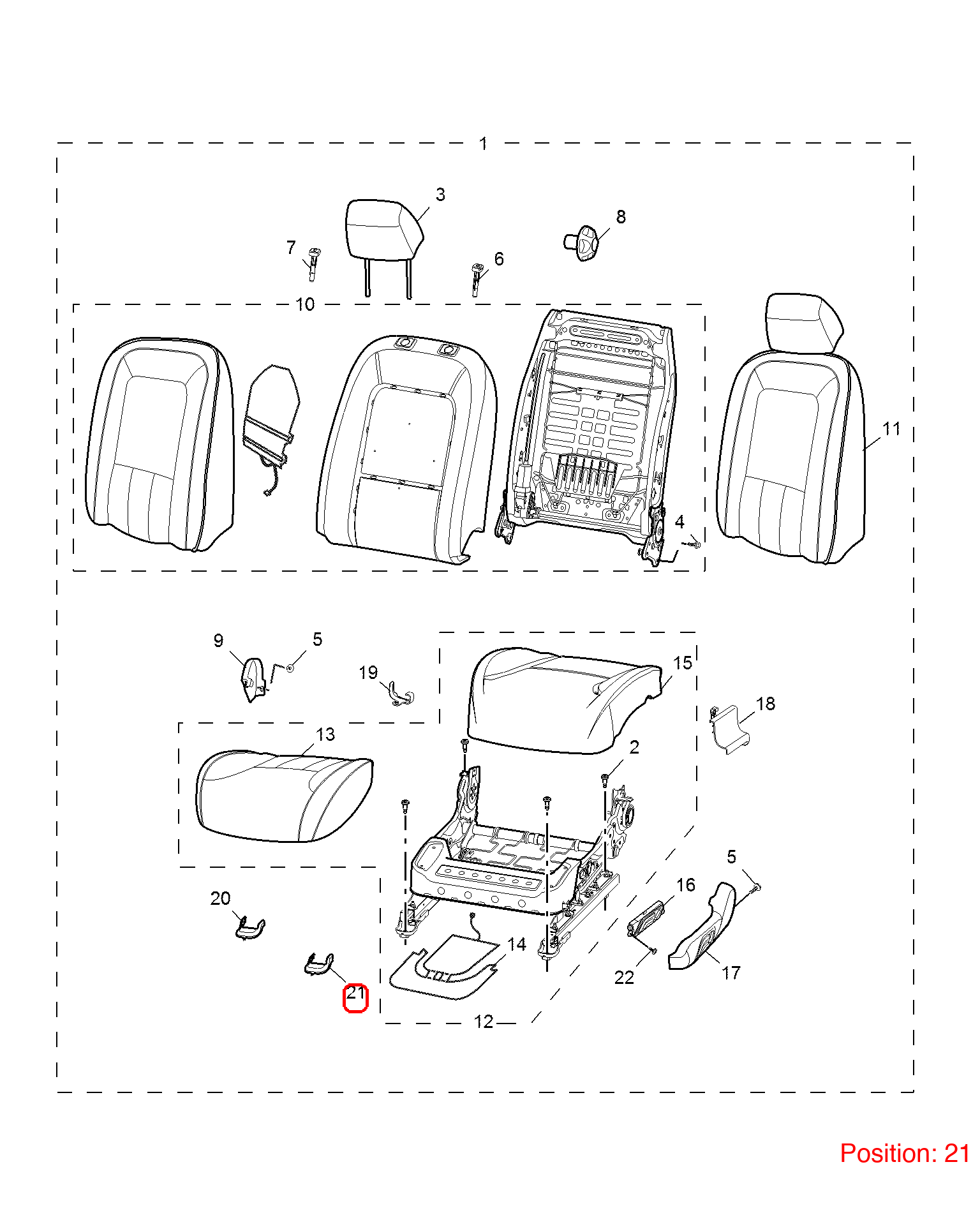 MG Trim cover OEM 10003400ESA FOR MG6 MG550 10003400ESA-MG_OEM