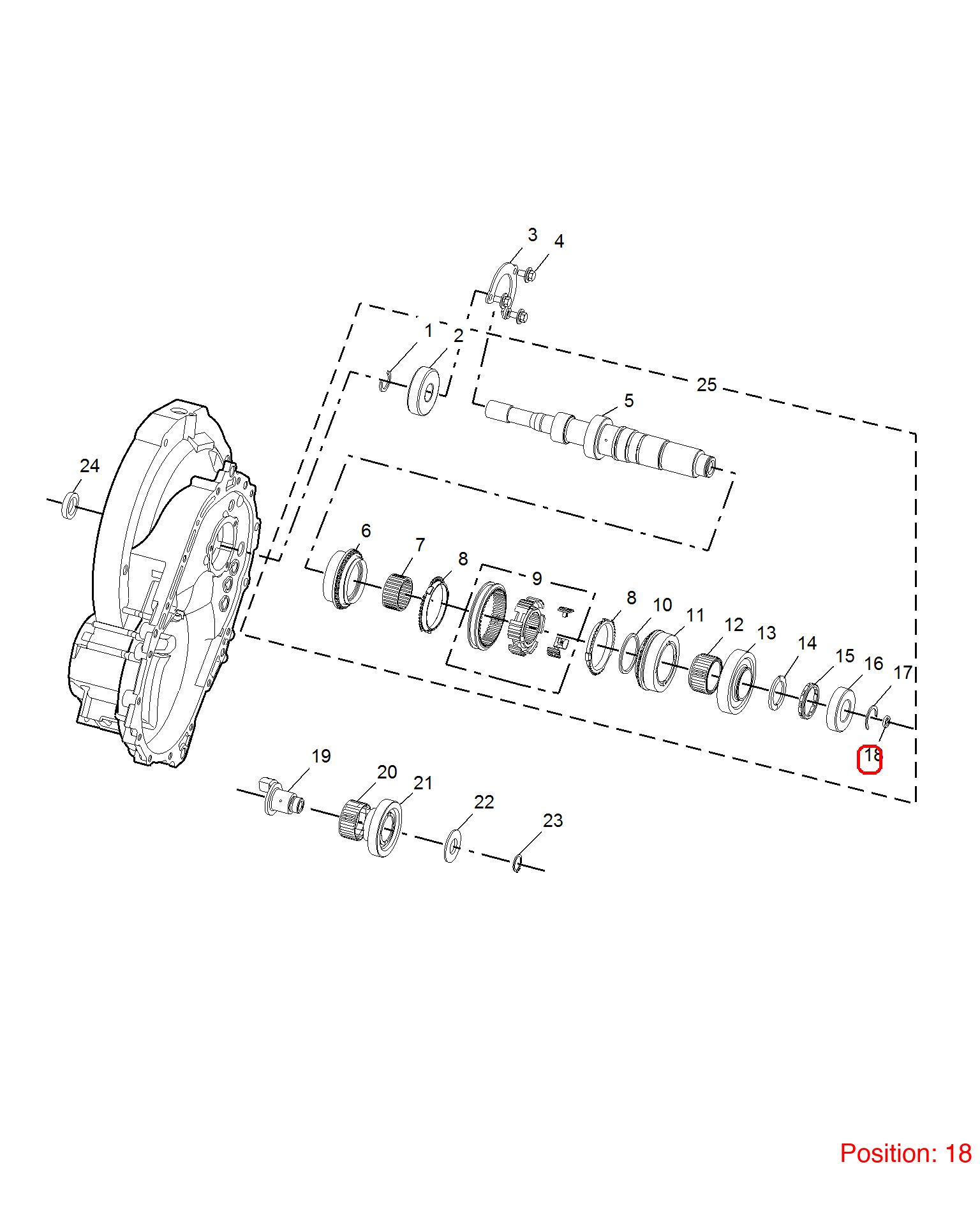 MG Transmission oil seal OEM 10004128 FOR MG6 MG550 MG350 MG750 10004128-MG_OEM