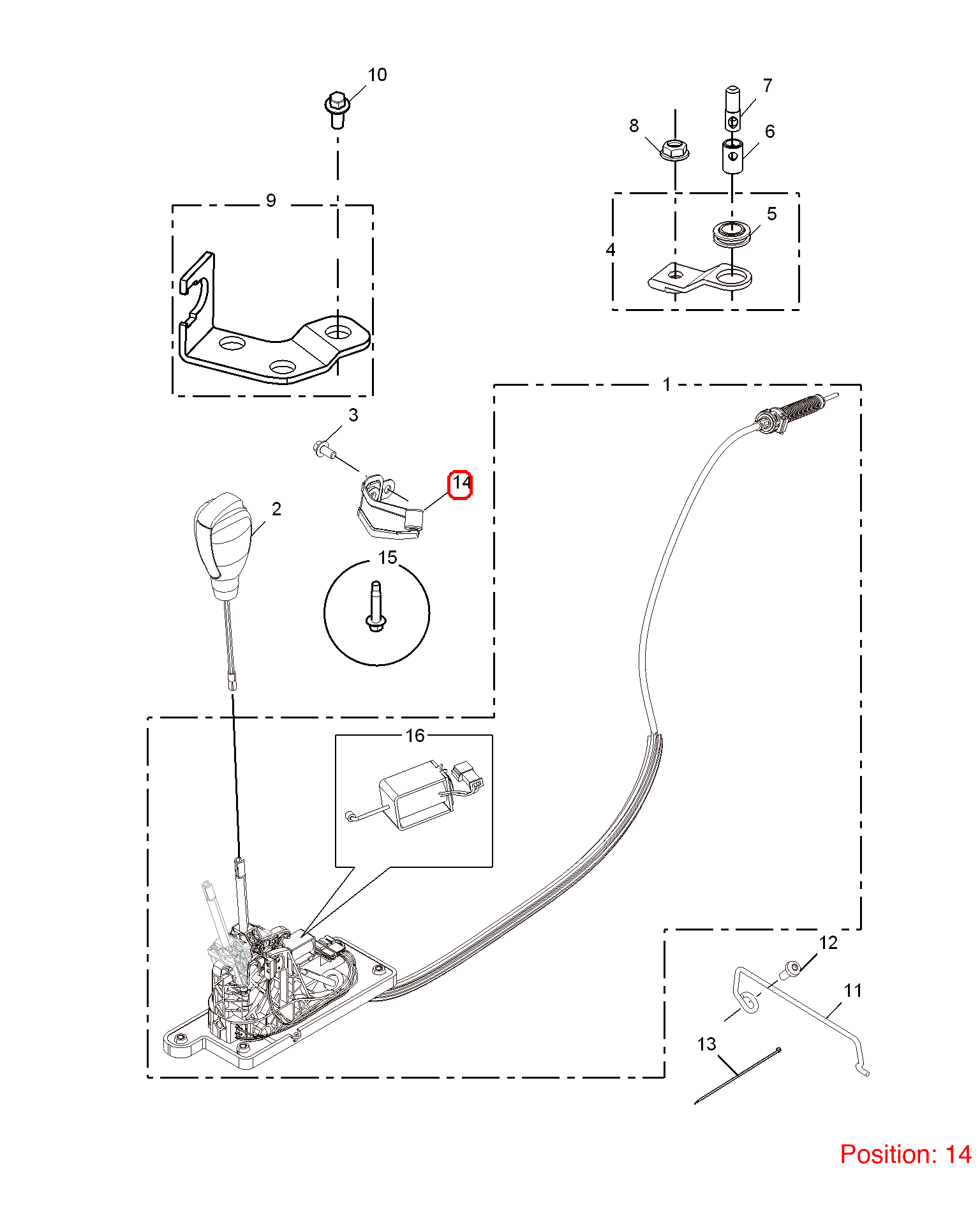 MG Bracket OEM 10004795 FOR MG6 MG550 10004795-MG_OEM