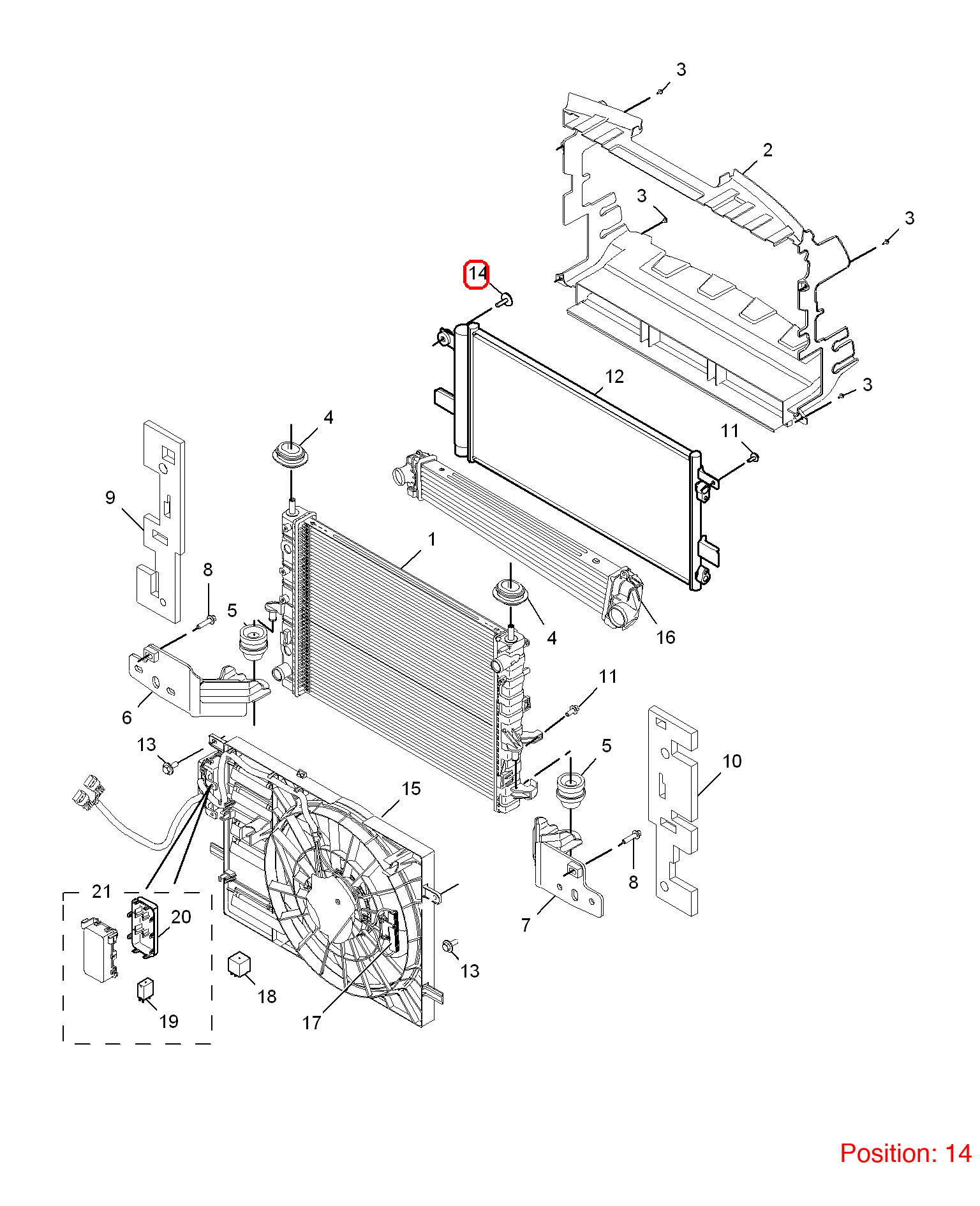 MG Screw OEM 10004904 FOR MG6 MG550 10004904-MG_OEM