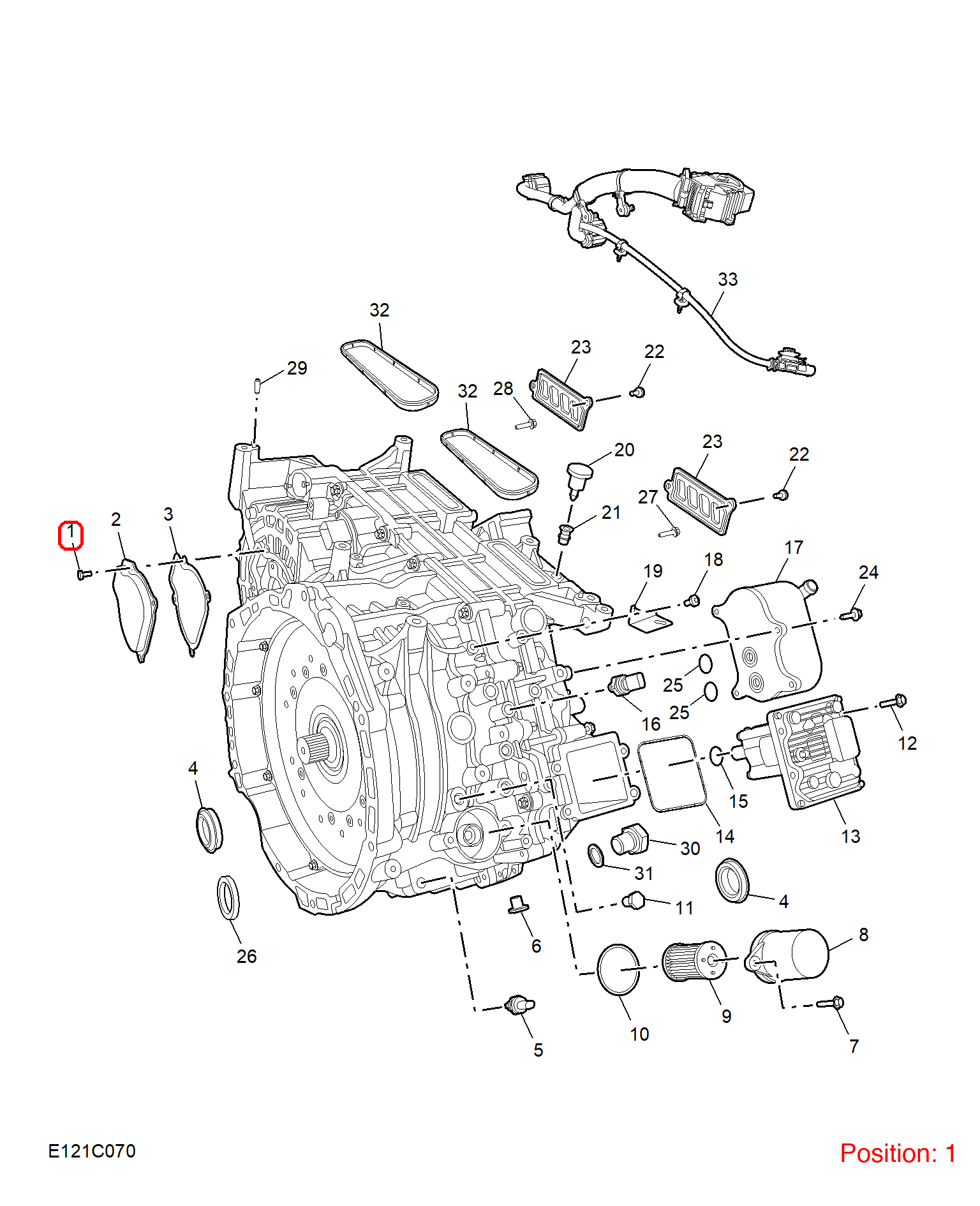 MG Screw OEM 10010432 FOR MG6 MG RX5 MG5 10010432-MG_OEM