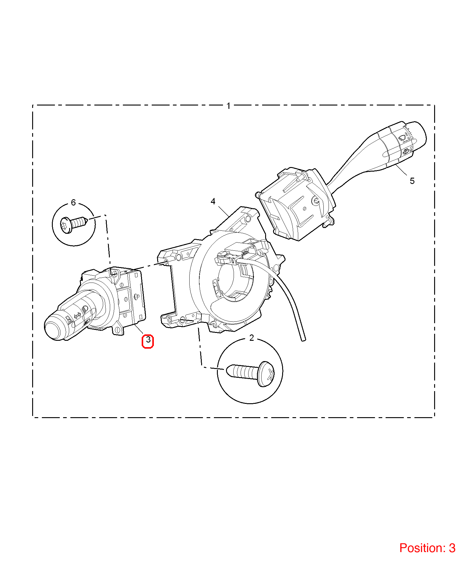 MG Turn signal switch OEM 10011195 FOR MG6 MG550 10011195-MG_OEM