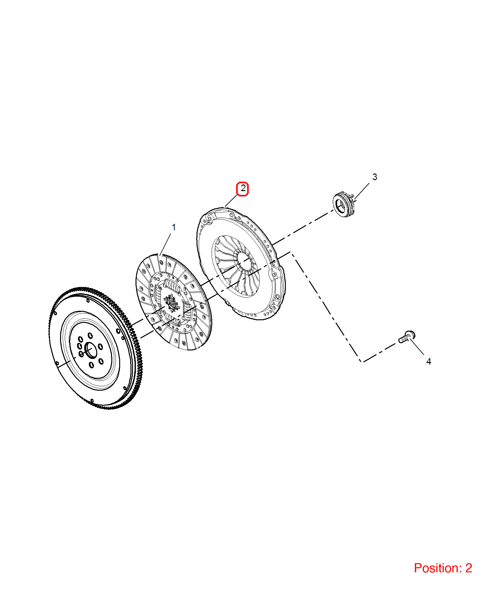 MG Clutch Pressure Plate OEM 10013277 FOR MG350 MG5 10013277-MG_OEM