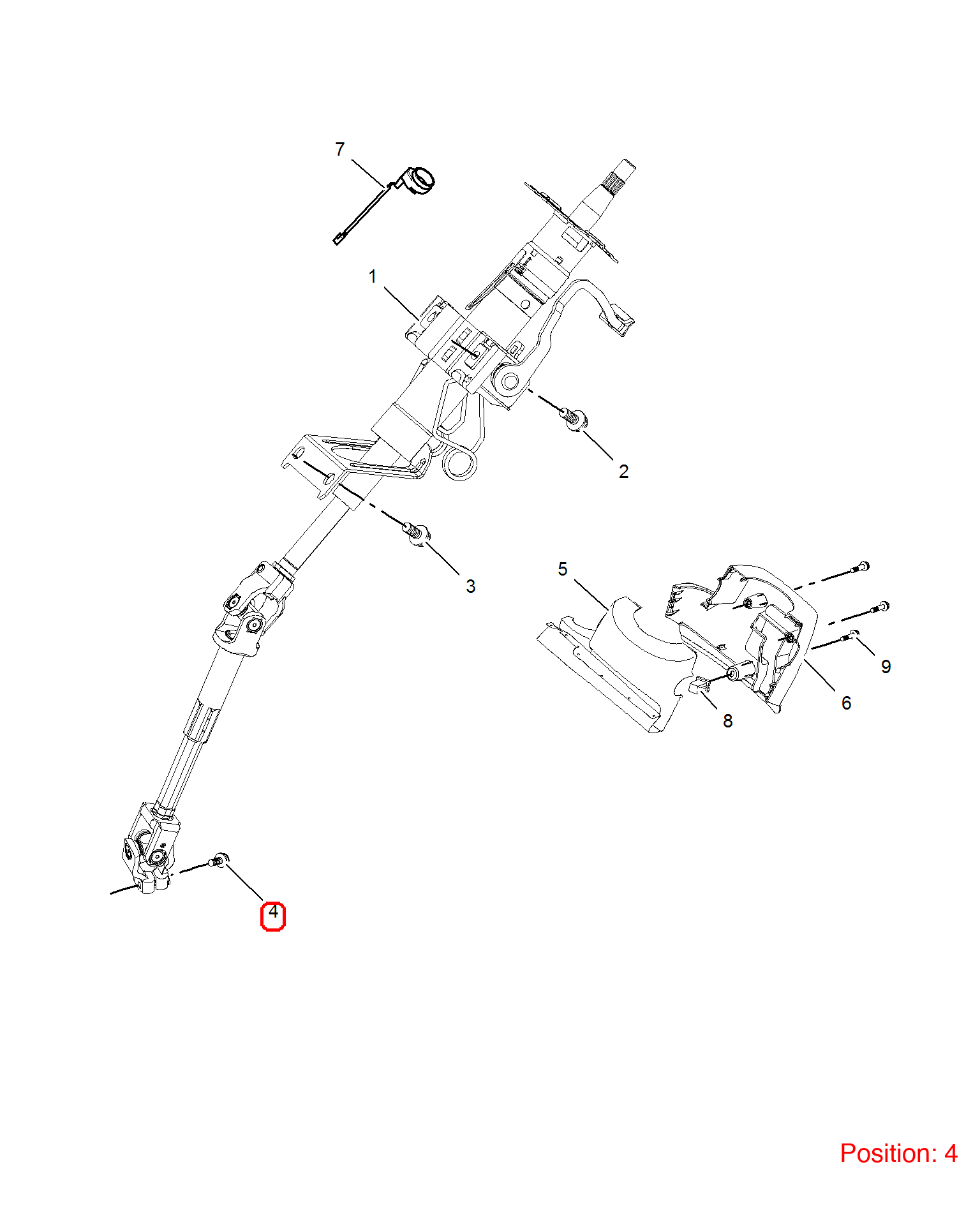 MG Screw OEM 10019567 FOR MG350 MG5 10019567-MG_OEM