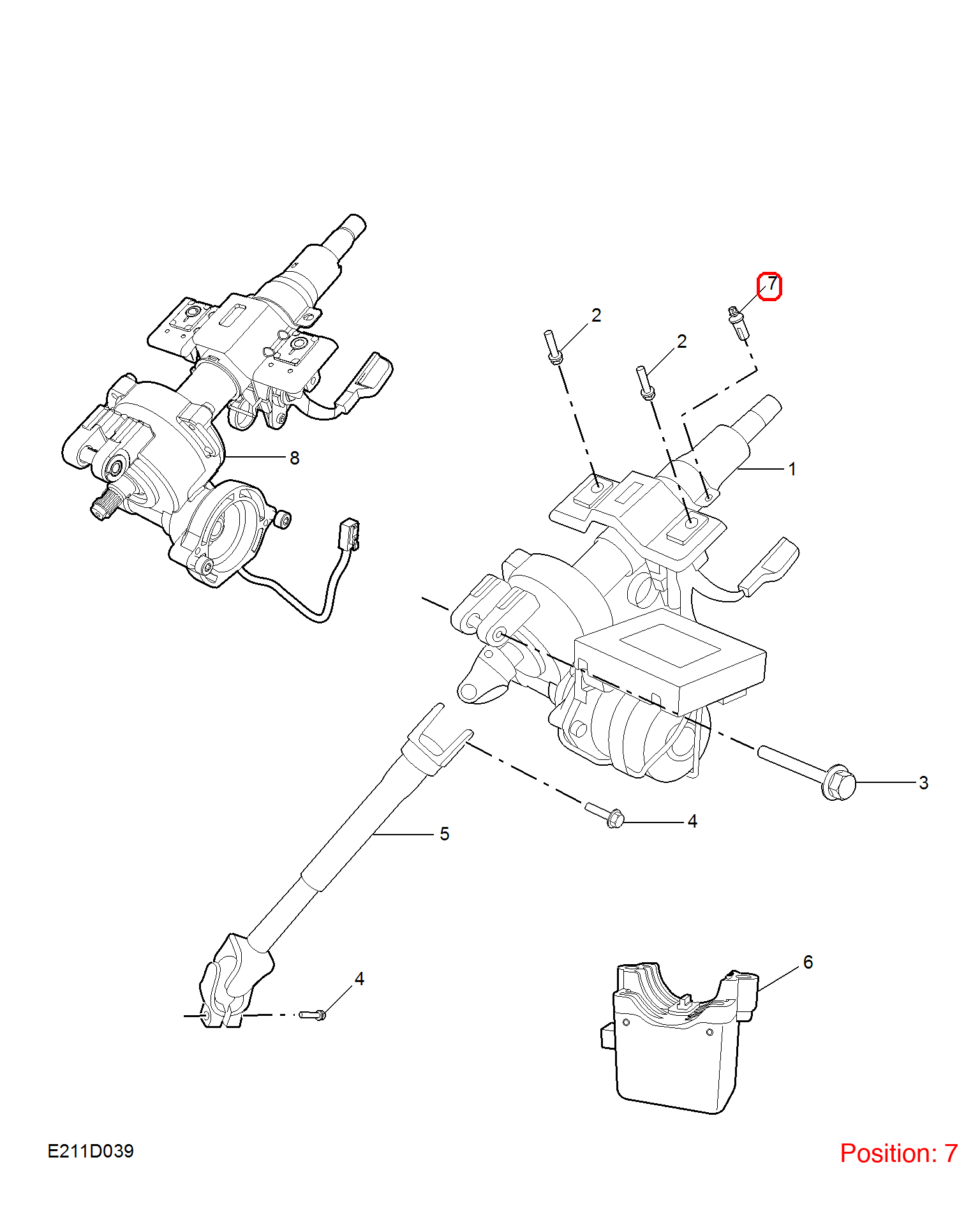 MG Screw OEM 10019592 FOR MG350 MG5 MG RX5 MG6 10019592-MG_OEM