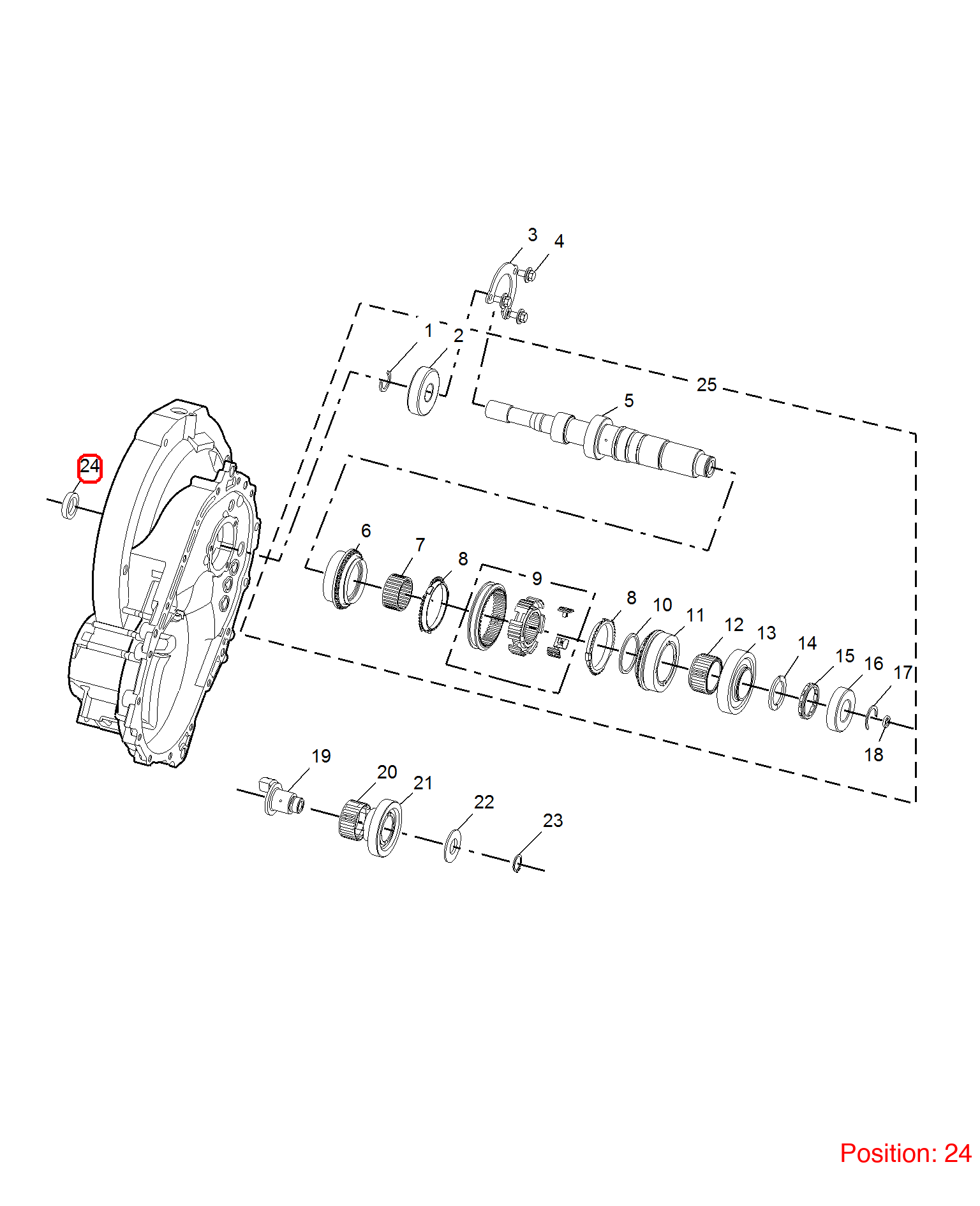MG Transmission oil seal OEM 10025170 FOR MG6 MG550 MG350 MG750 10025170-MG_OEM