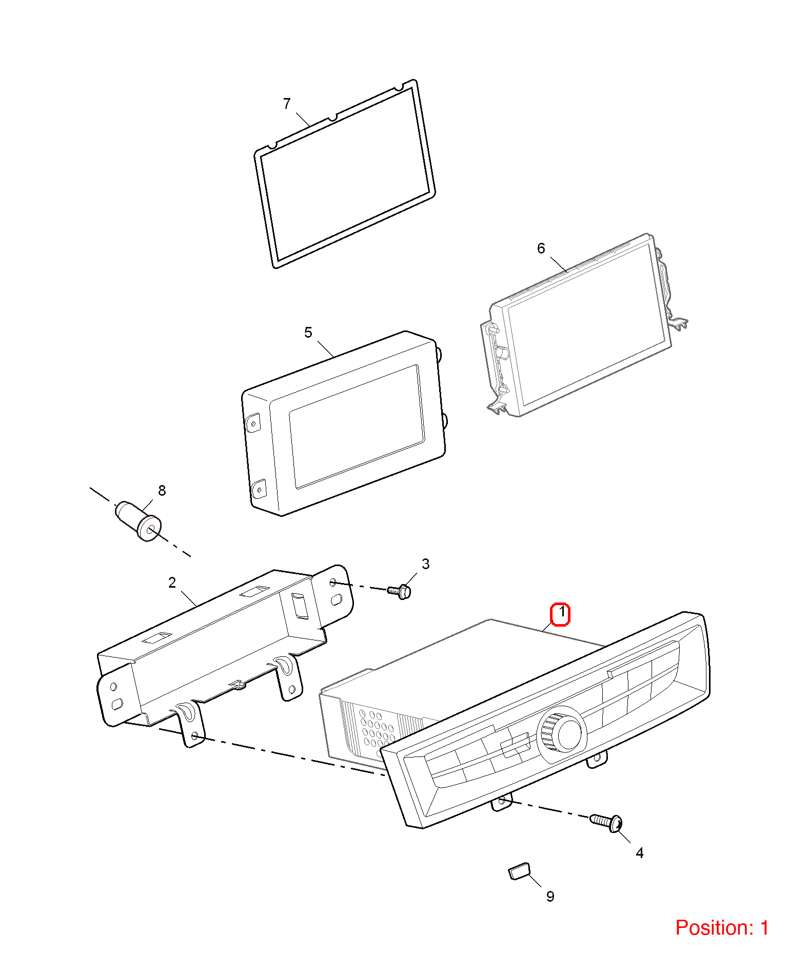 MG Navigation antenna OEM 10028451 FOR MG6 10028451-MG_OEM