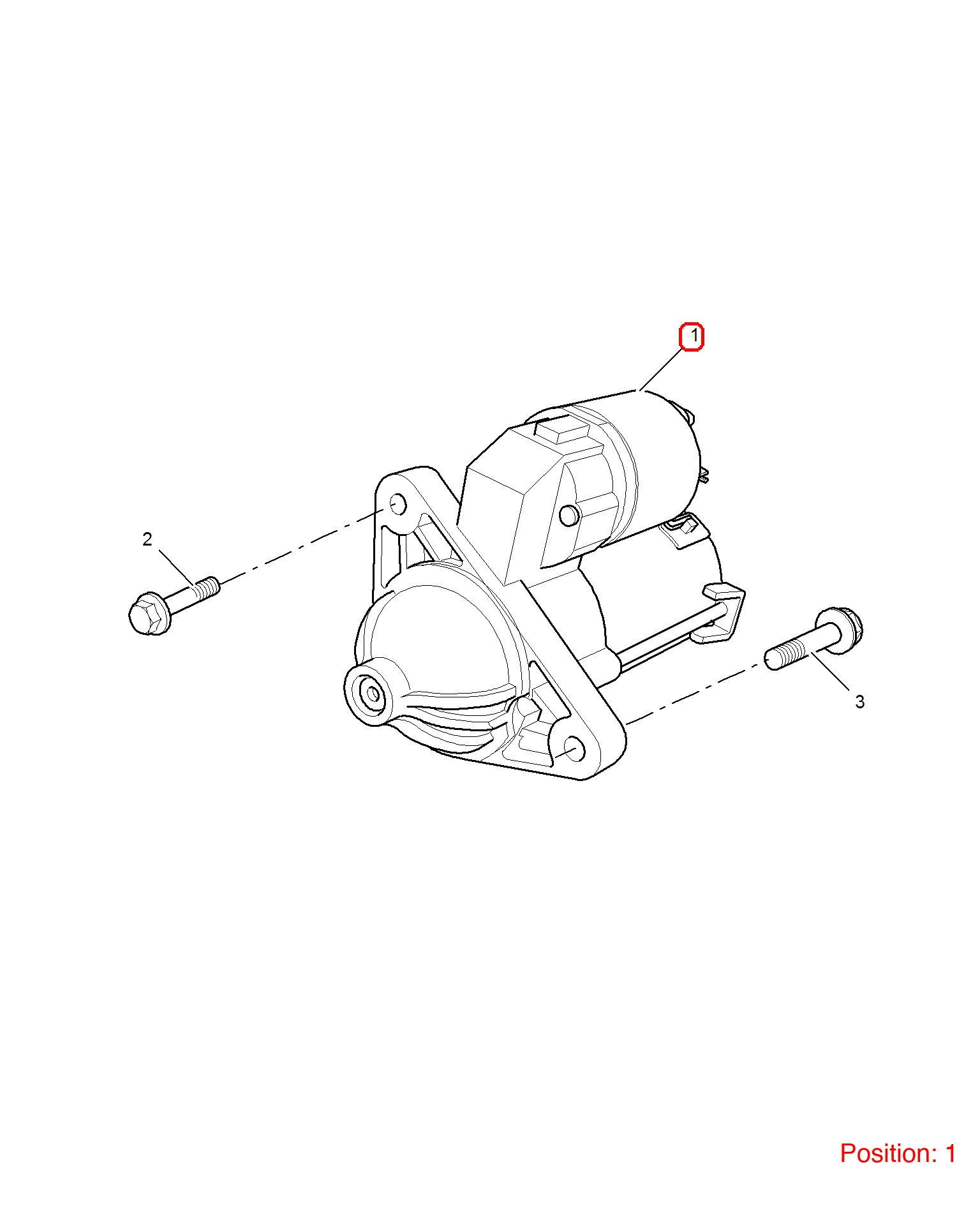 MG Starter motor OEM 10029939 FOR MG350 MG5 10029939-MG_OEM