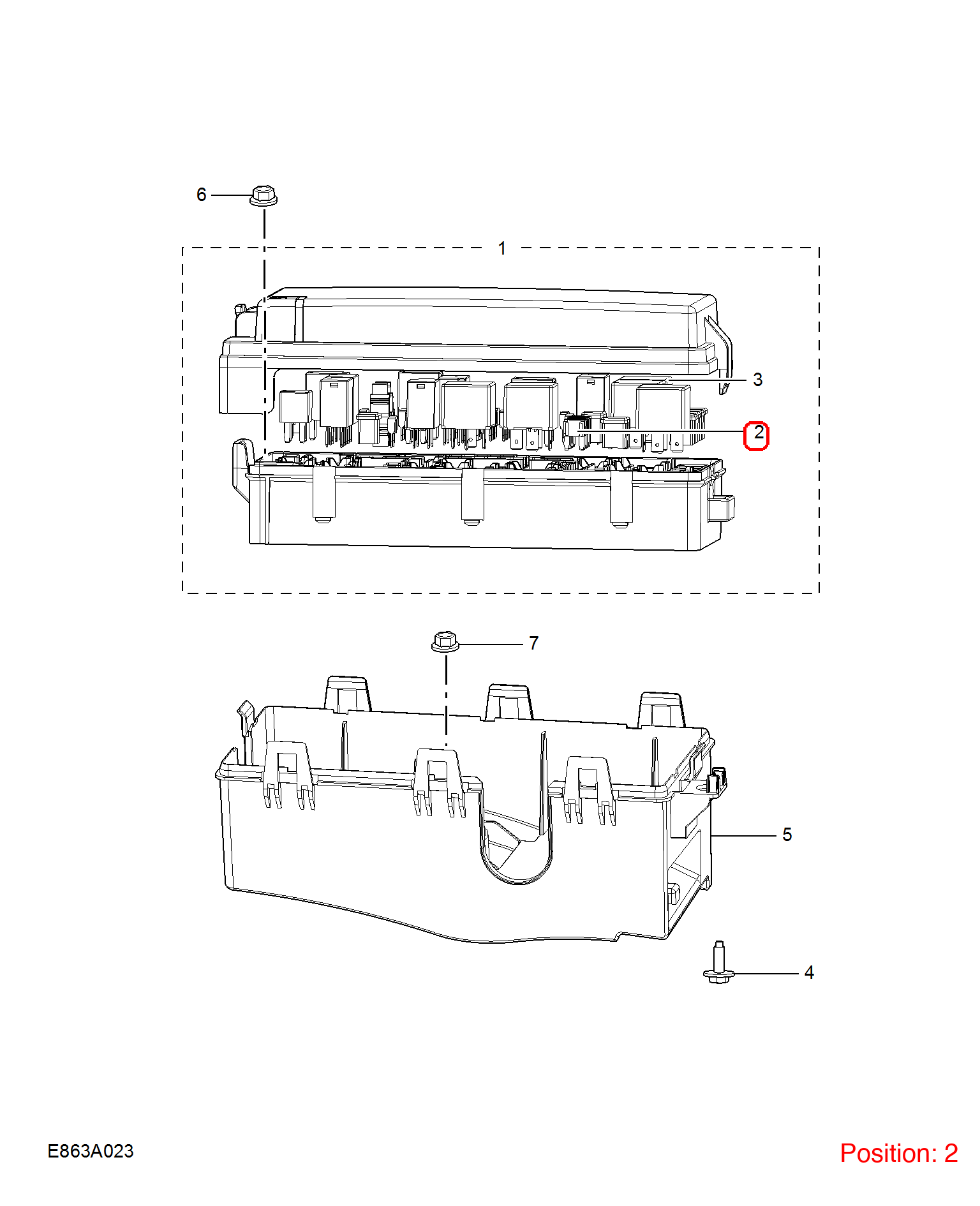 MG Fuses OEM 10030721 FOR MG350 MG5 10030721-MG_OEM