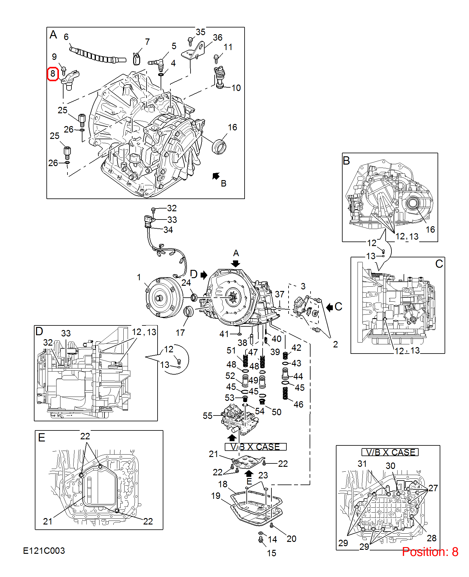 MG Speed sensor OEM 10034233 FOR MG350 MG5 10034233-MG_OEM