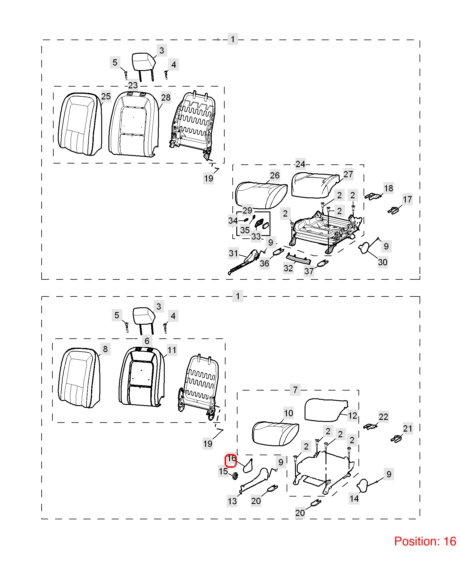 MG Seat adjustment handle OEM 10035299ESA FOR MG6 MG550 10035299ESA-MG_OEM