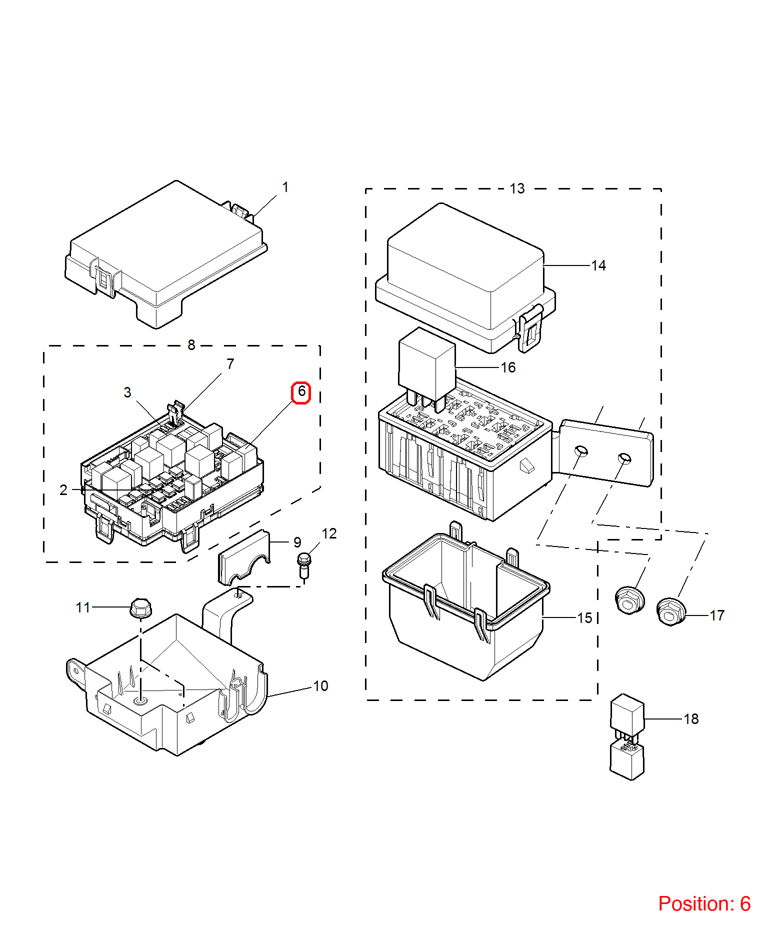 MG Relay OEM 10040326 FOR MG5 MG350 10040326-MG_OEM