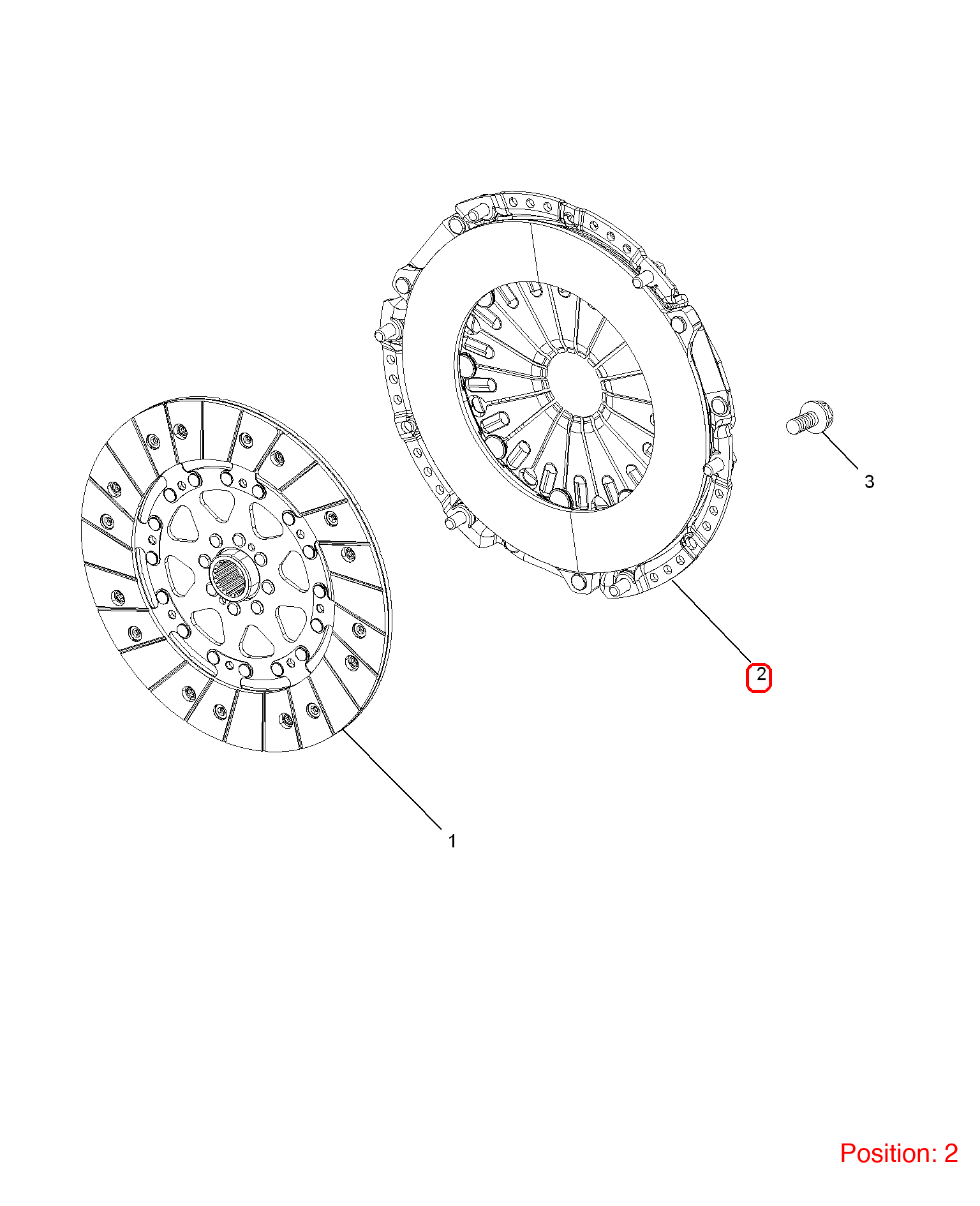 MG Clutch Pressure Plate OEM 10043863 FOR MG350 MG5 MG RX5 10043863-MG_OEM