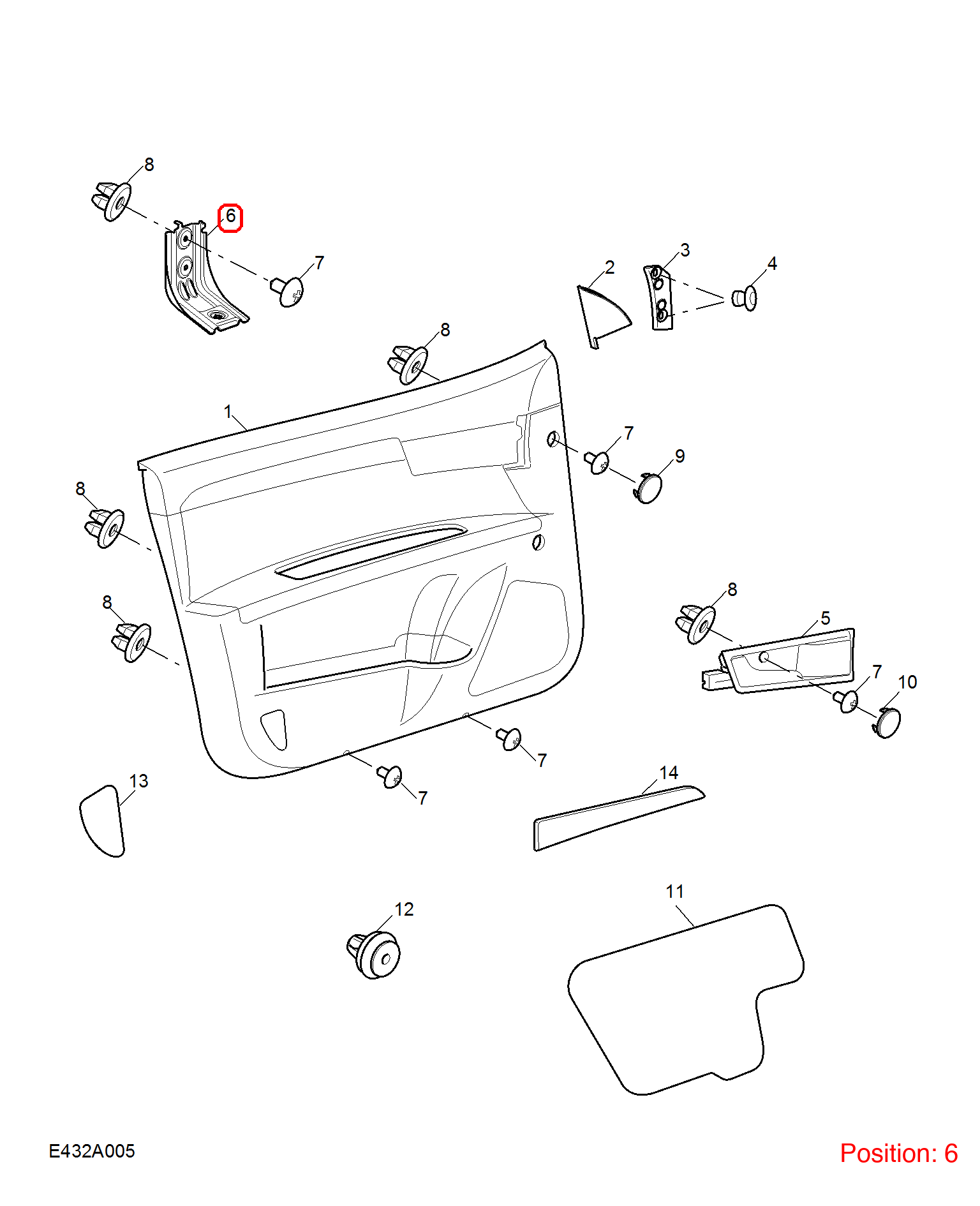 MG Bracket OEM 10046437 FOR MG350 10046437-MG_OEM