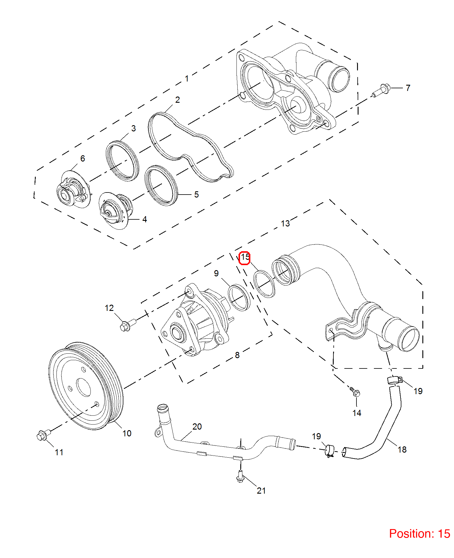MG O-Ring OEM 10049734 FOR MG3 MG350 MG5 10049734-MG_OEM