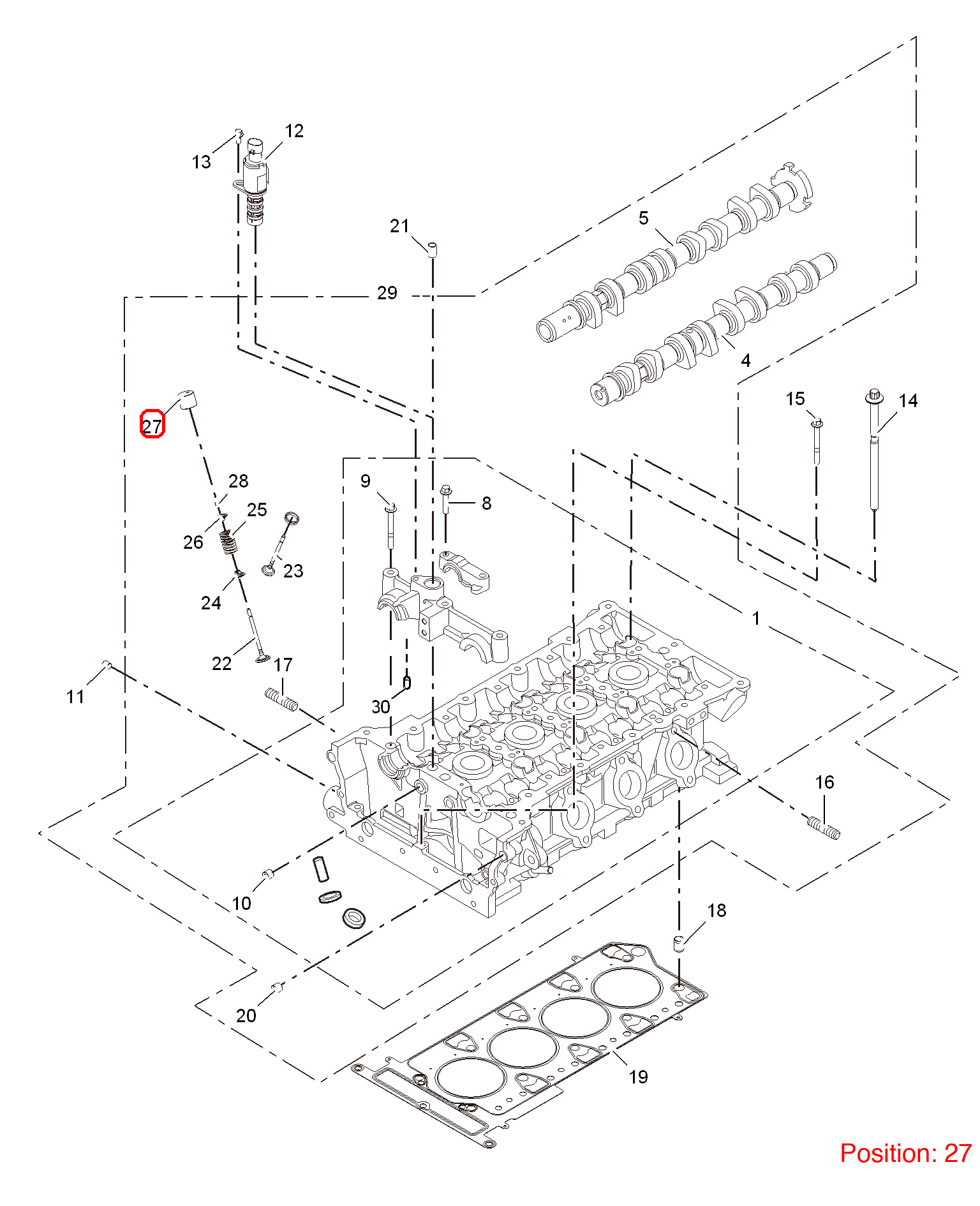 MG Hydraulic Valve Lifter OEM 10050440 FOR MG3 MG350 MG5 10050440-MG_OEM