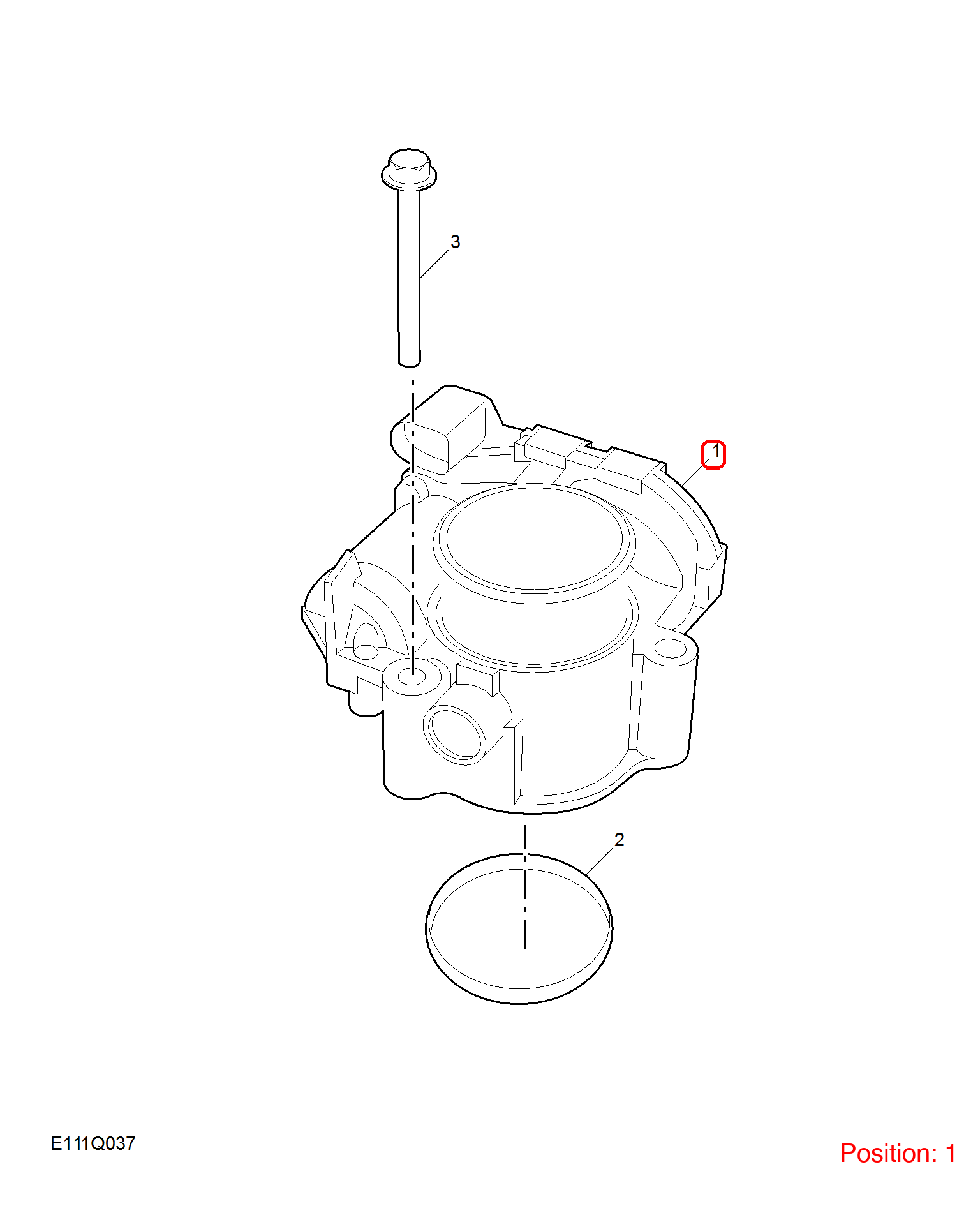 MG Throttle body OEM 10053645 FOR MG6 MG550 MG750 10053645-MG_OEM