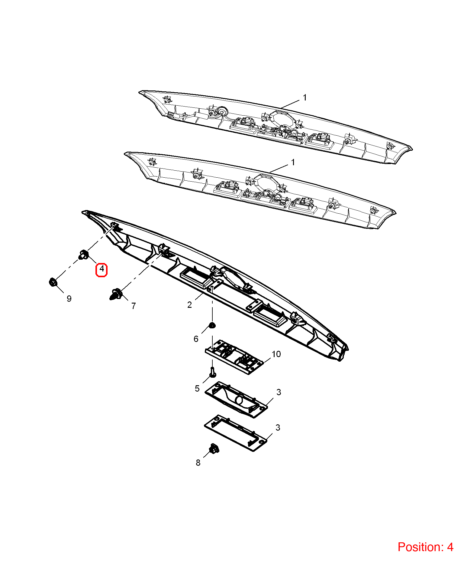 MG Screw OEM 10055547 FOR MG5 RX5 RX8 10055547-MG_OEM