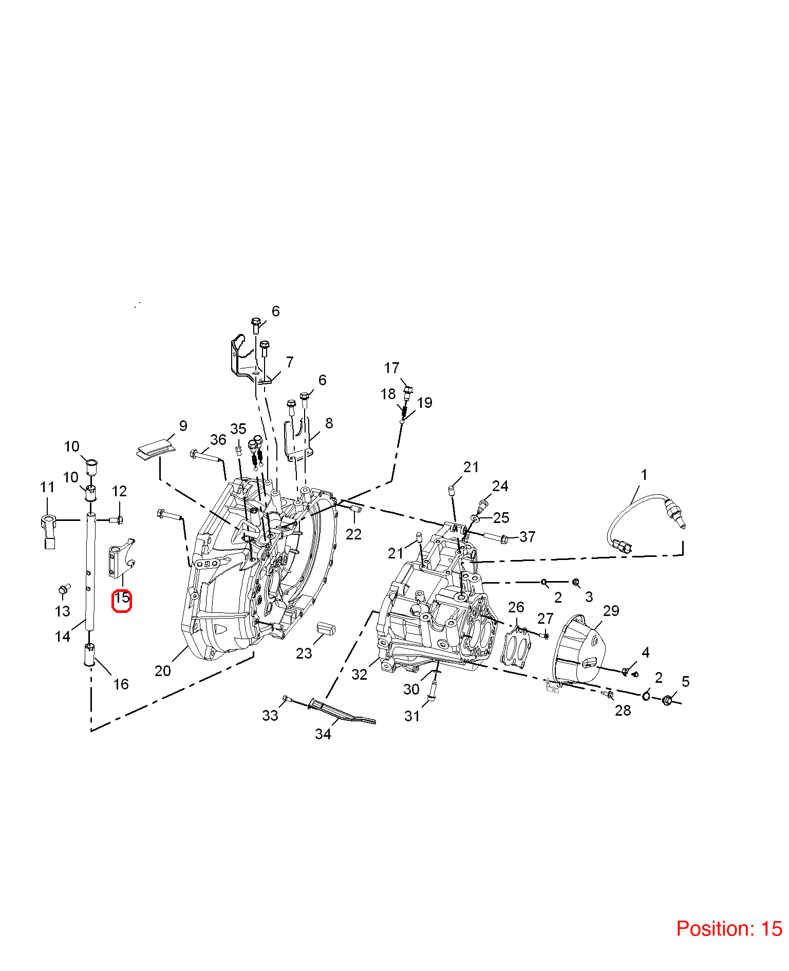 MG Clutch release fork OEM 10064799 FOR MG3 MG350 MG5 MG 10064799-MG_OEM