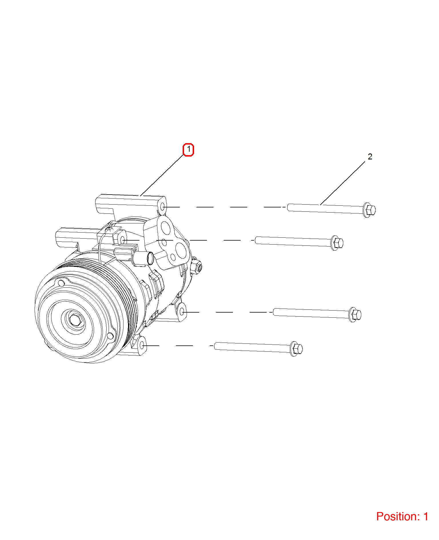 MG A/C Compressor OEM 10068200 FOR MG3 MG350 MG5 10068200-MG_OEM