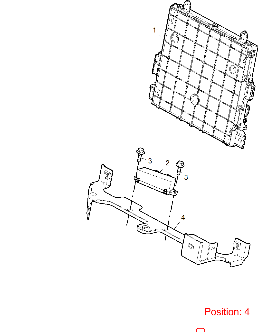 MG Bracket OEM 10075258 FOR MG6 10075258-MG_OEM