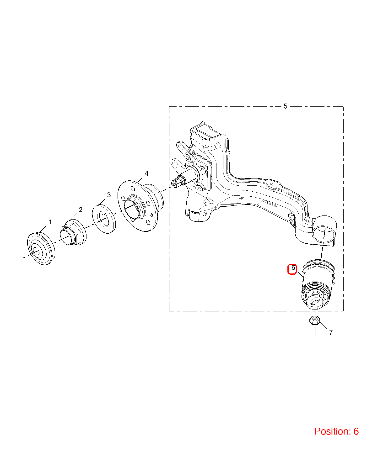 MG Control Arm Bushing OEM 10081478 FOR MG6 MG550 10081478-MG_OEM