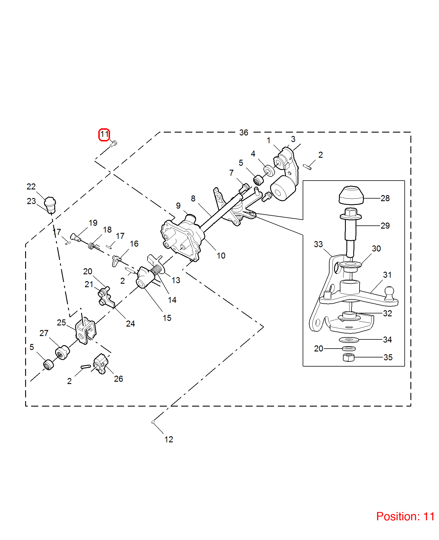 MG Screw OEM 10083657 FOR MG6 10083657-MG_OEM