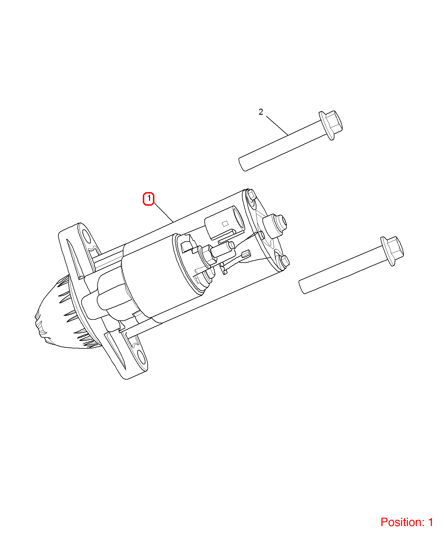 MG Starter motor OEM 10083933 FOR MG RX5 10083933-MG_OEM