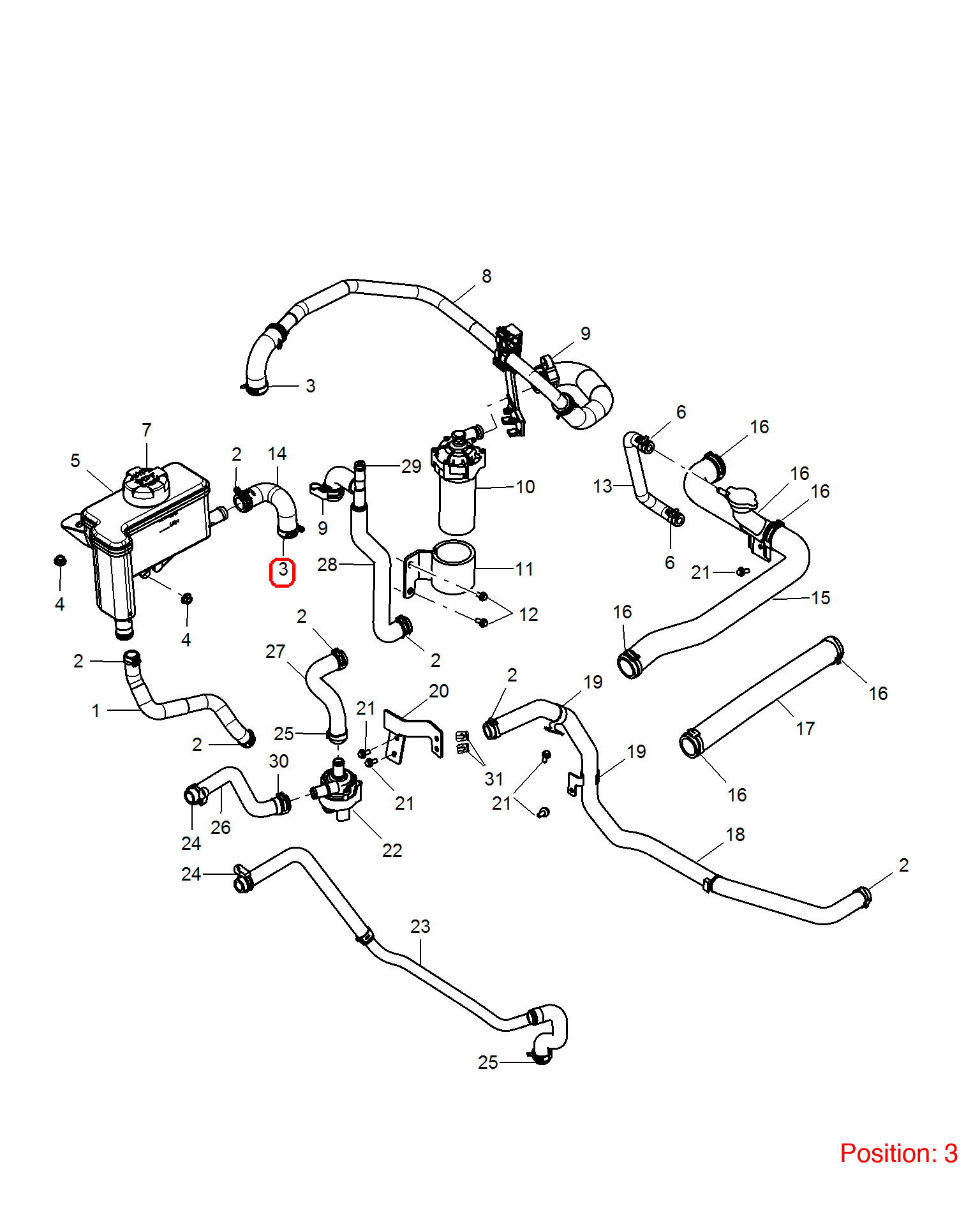 MG Clamp OEM 10084482 FOR MG350 MG5 10084482-MG_OEM