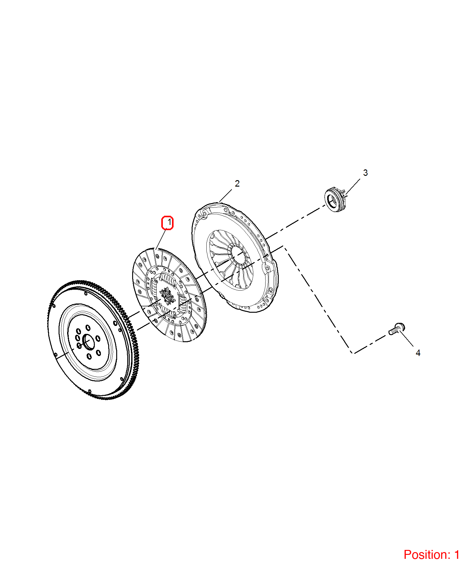 MG Clutch disc OEM 10092394 FOR MG350 MG5 MG 10092394-MG_OEM