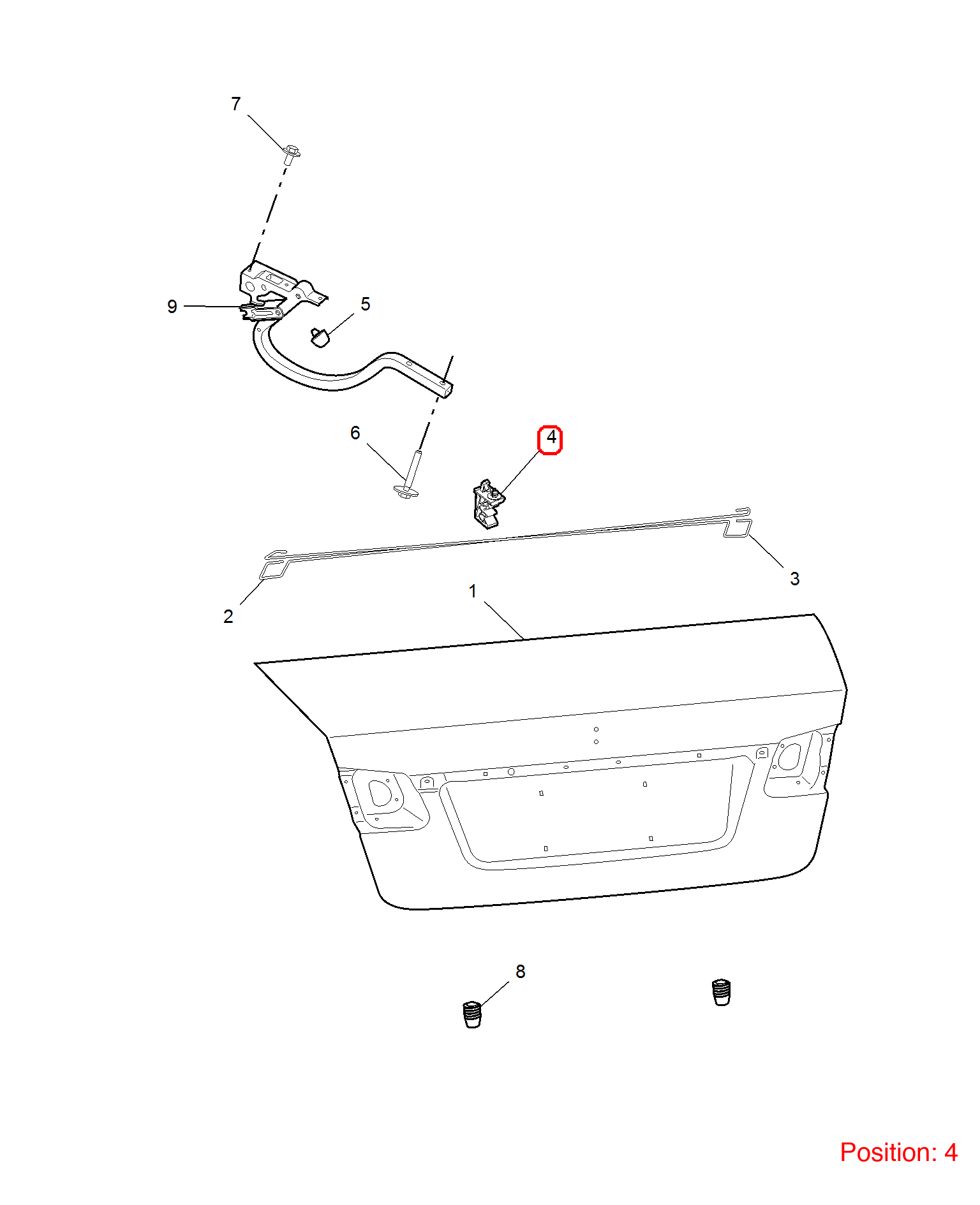 MG Buckle OEM 10095881 FOR MG350 10095881-MG_OEM