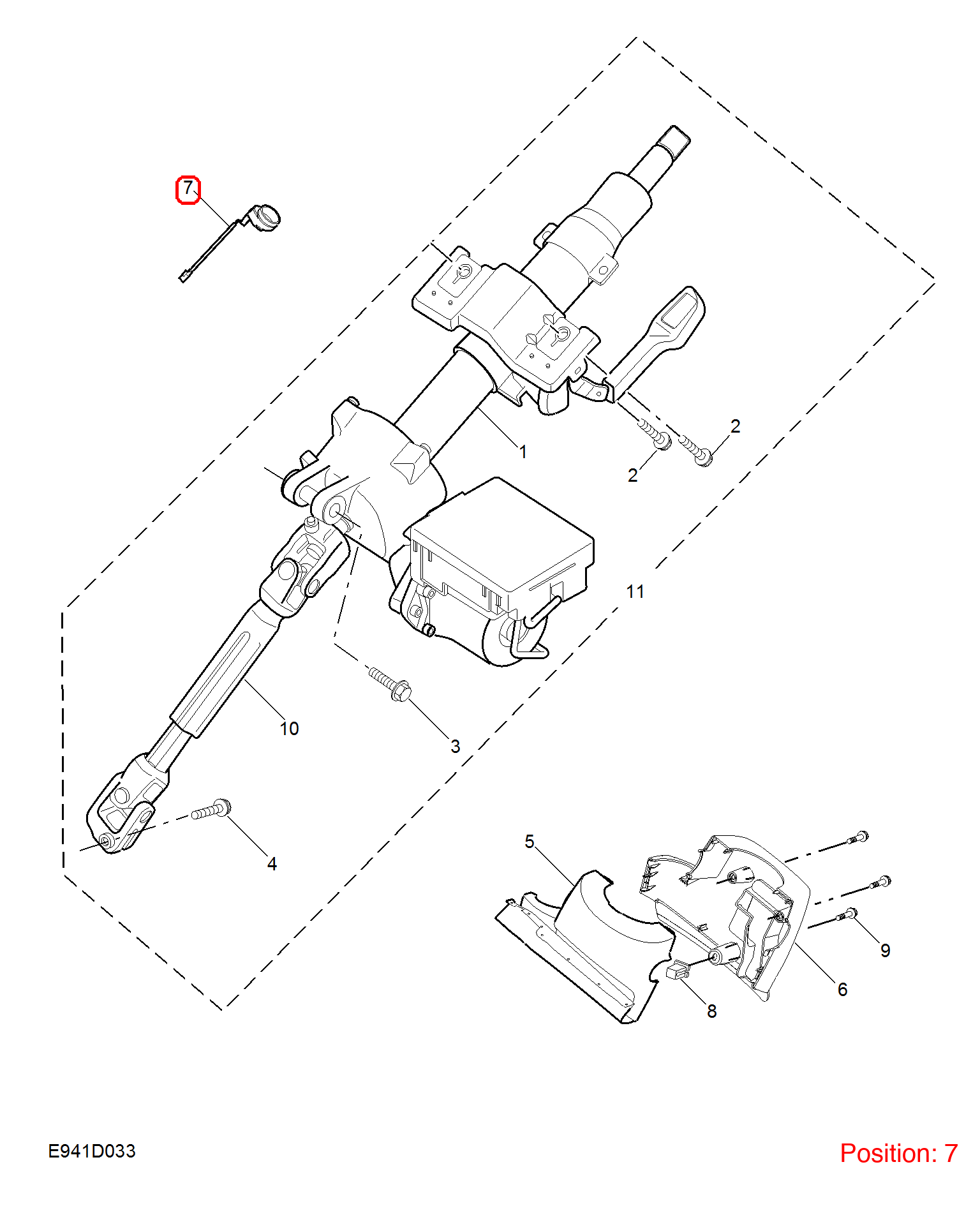 MG Key induction coil OEM 10097593 10097593-MG_OEM