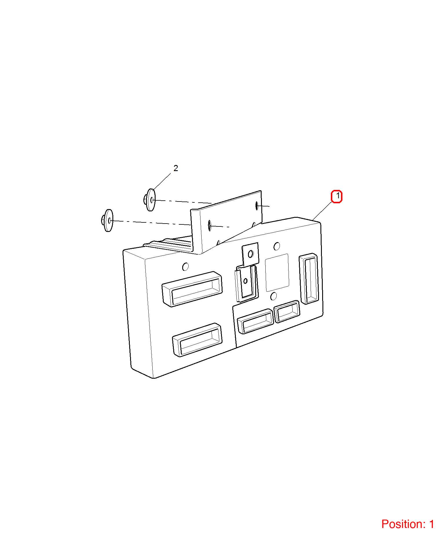 MG Body Control Module OEM 10101159 FOR MG350 10101159-MG_OEM