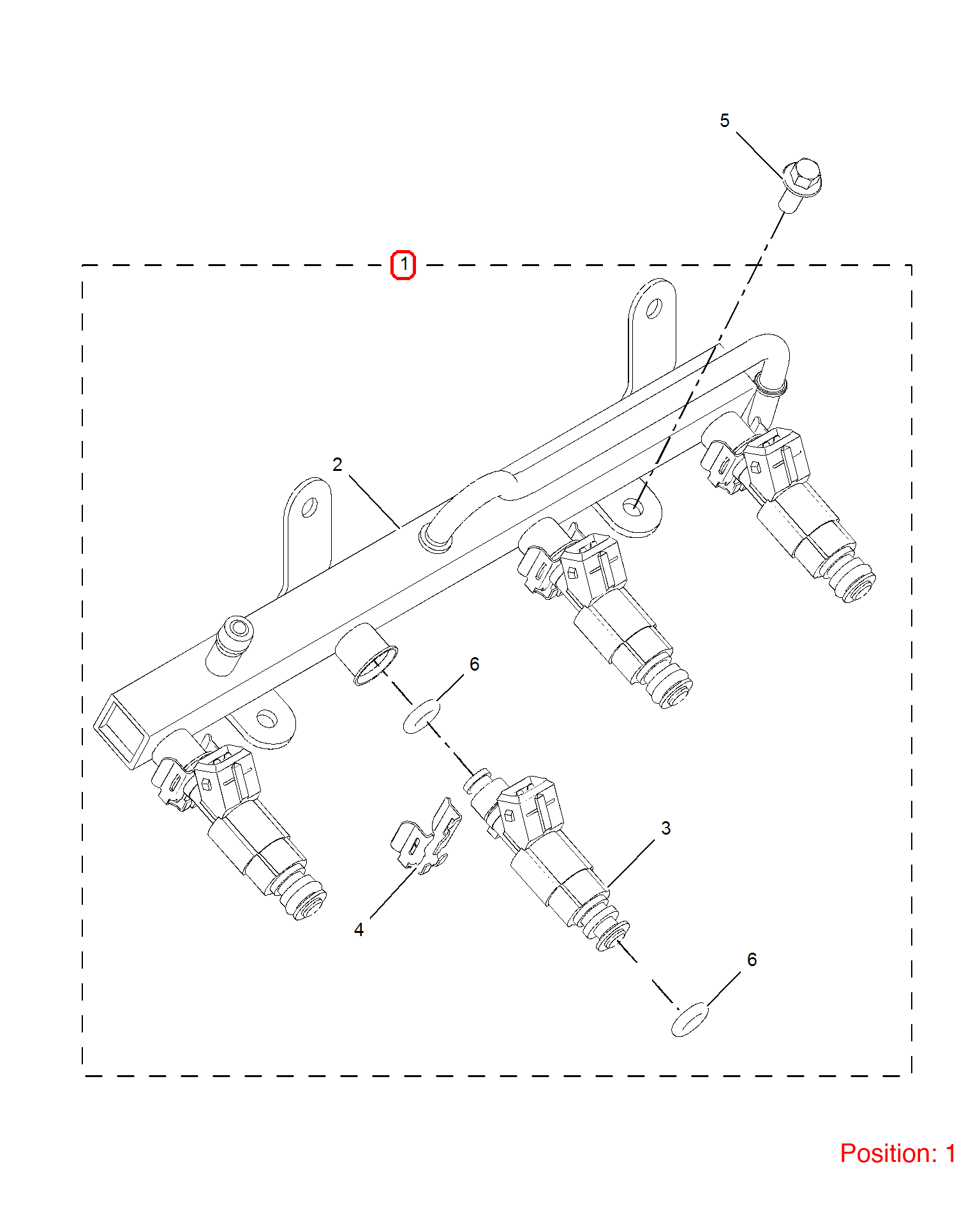 MG Fuel distribution pipe OEM 10101686 FOR MG350 MG5 10101686-MG_OEM