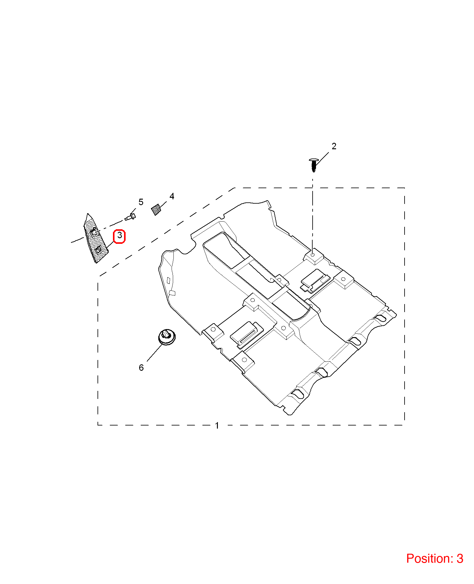 MG Trim cover OEM 10104697ASA FOR MG RX5 10104697ASA-MG_OEM