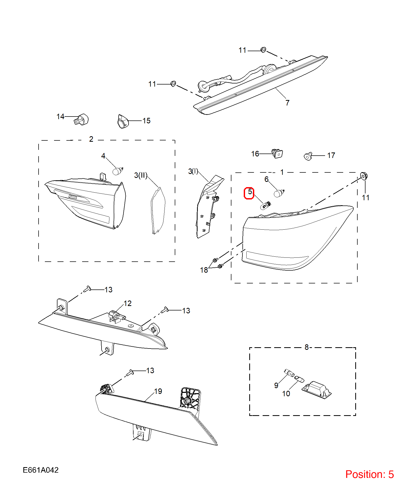 MG Light bulb OEM 10113037 FOR MG3 MG5 MG RX5 10113037-MG_OEM