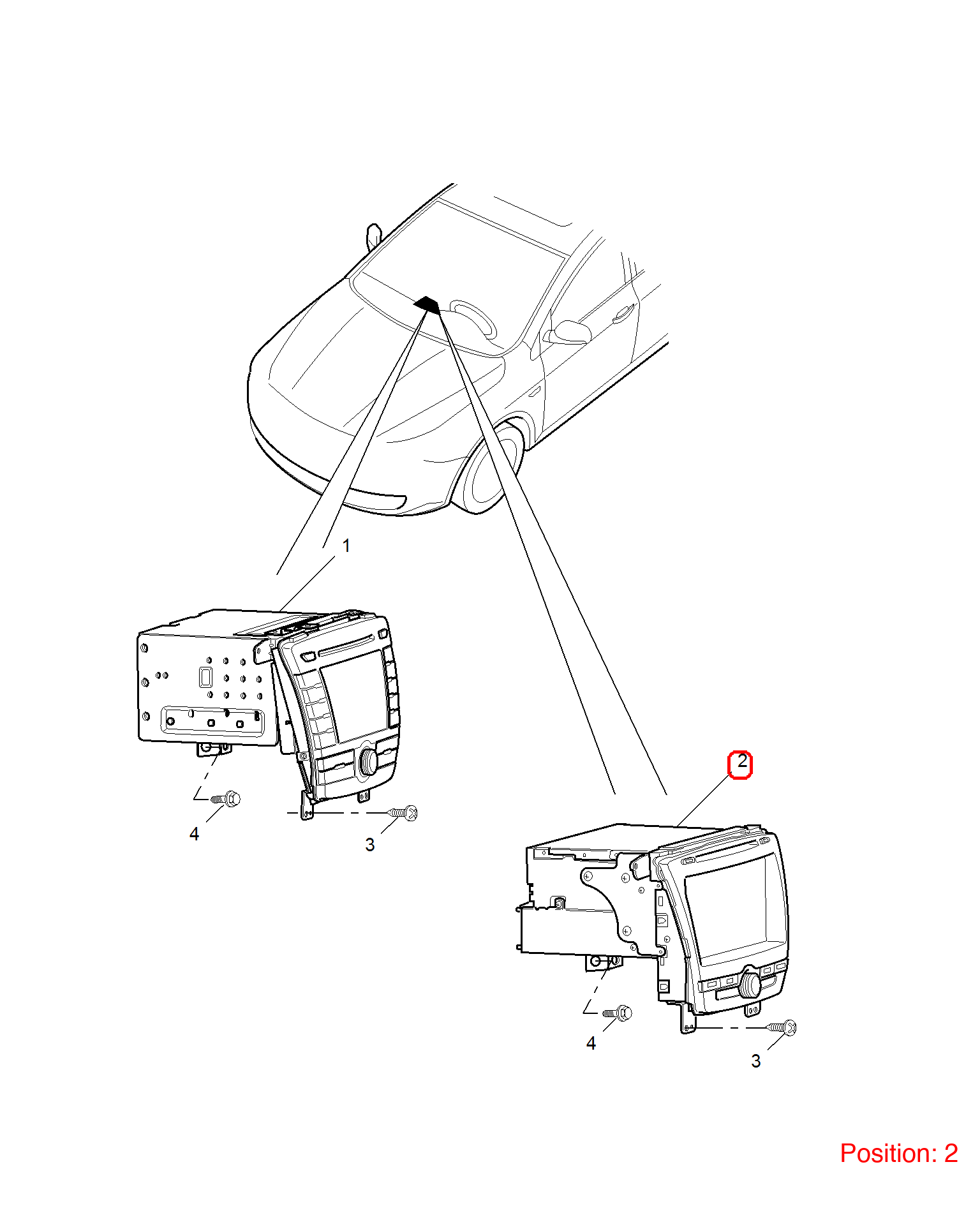 MG Navigation display OEM 10113067 FOR MG350 10113067-MG_OEM