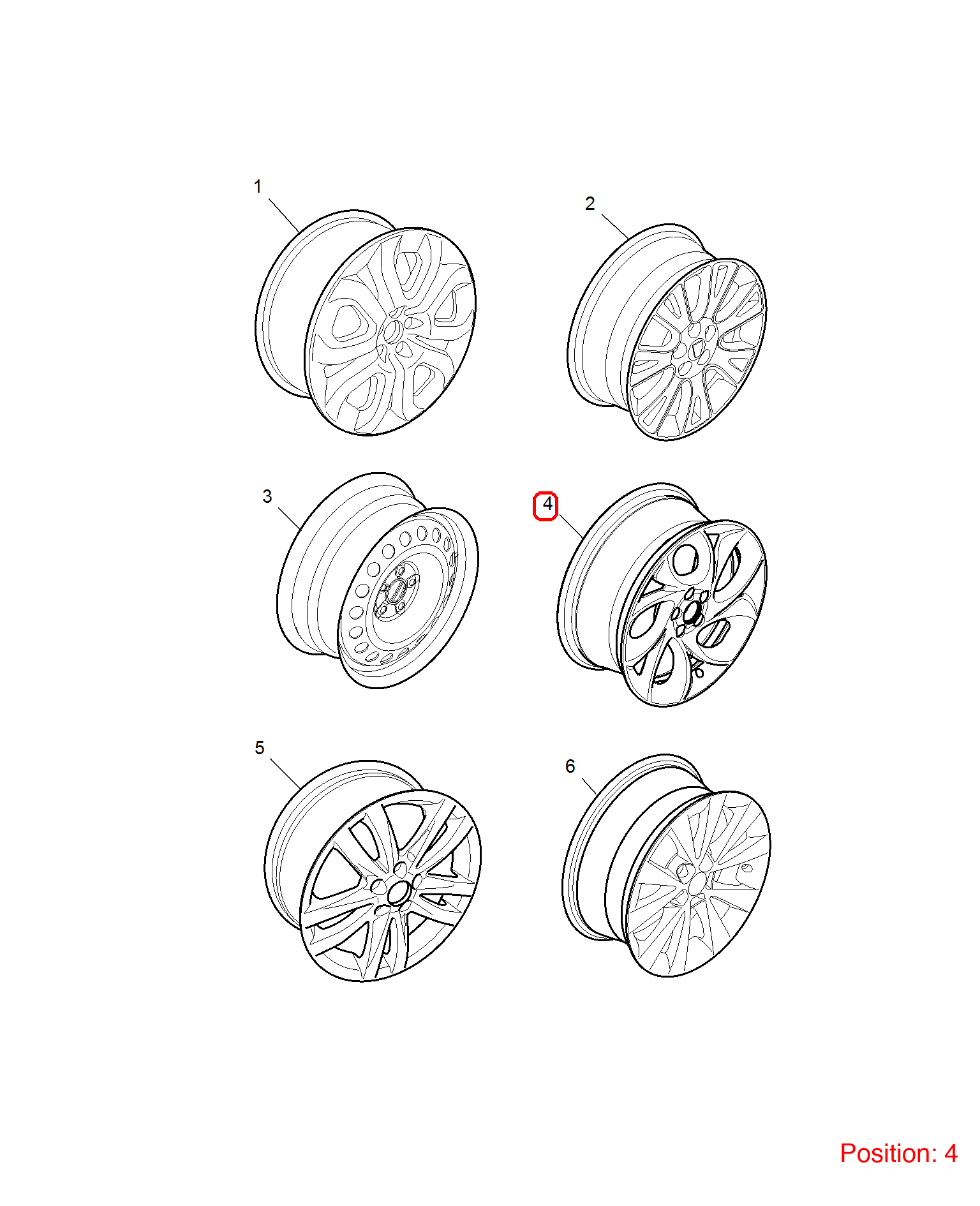 MG Steel ring OEM 10119705 FOR MG6 10119705-MG_OEM