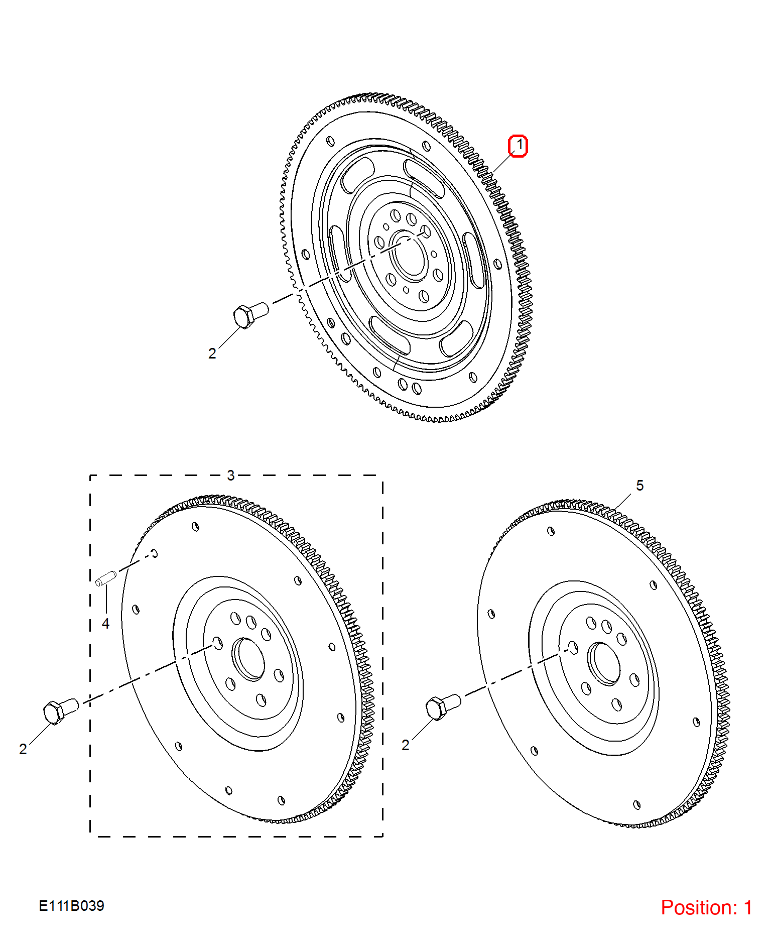 MG Flywheel OEM 10126090 FOR MG350 MG5 MG 10126090-MG_OEM