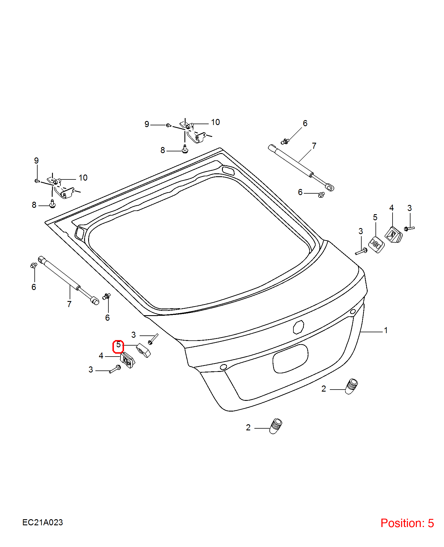 MG Rubber Mount OEM 10131377 FOR MG 10131377-MG_OEM
