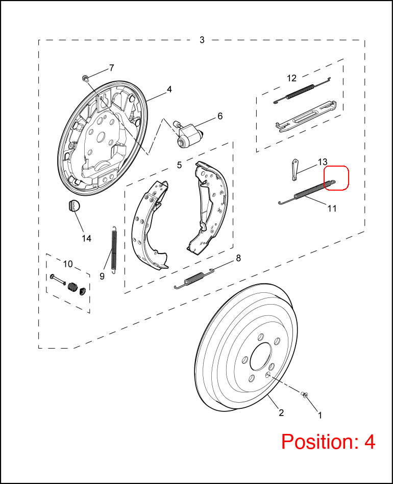 MG Brake shield OEM 10139707 FOR MG350 10139707-MG_OEM