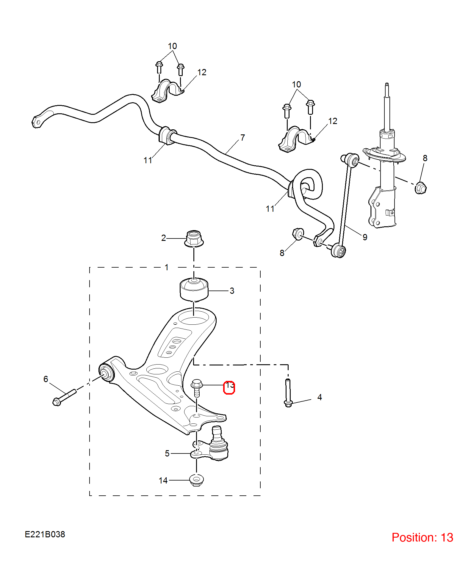 MG Screw OEM 10143335 FOR MG5 MG MG6 10143335-MG_OEM