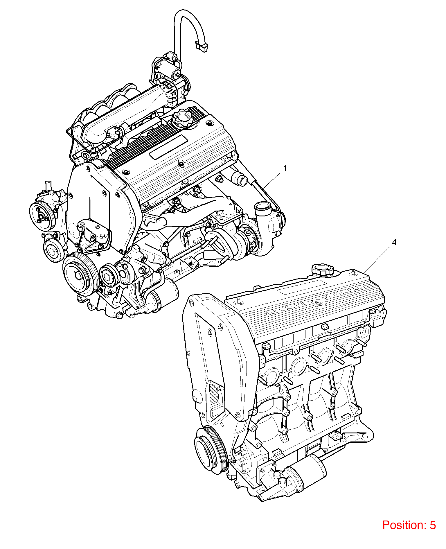 MG Engine repair kit OEM 10144209 FOR MG6 10144209-MG_OEM