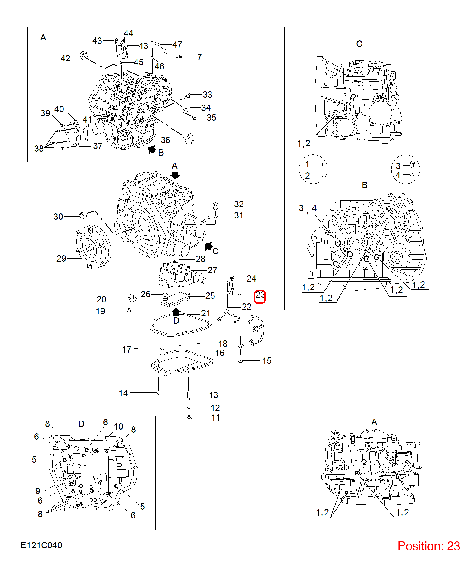 MG O-Ring OEM 10144432 FOR MG6 MG550 MG350 MG5 MG750 MG 10144432-MG_OEM