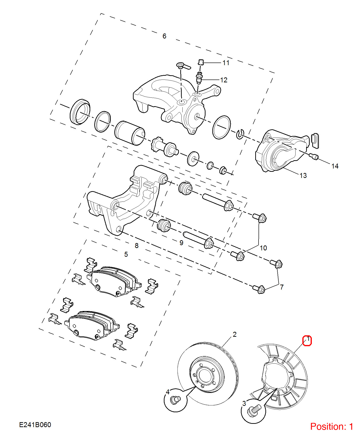 MG Brake shield OEM 10149396 FOR MG 10149396-MG_OEM