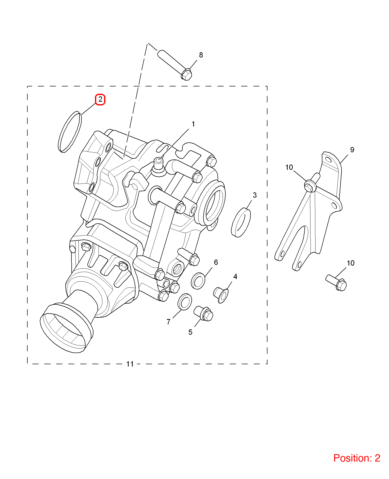 MG O-Ring OEM 10150228 FOR MG RX5 10150228-MG_OEM